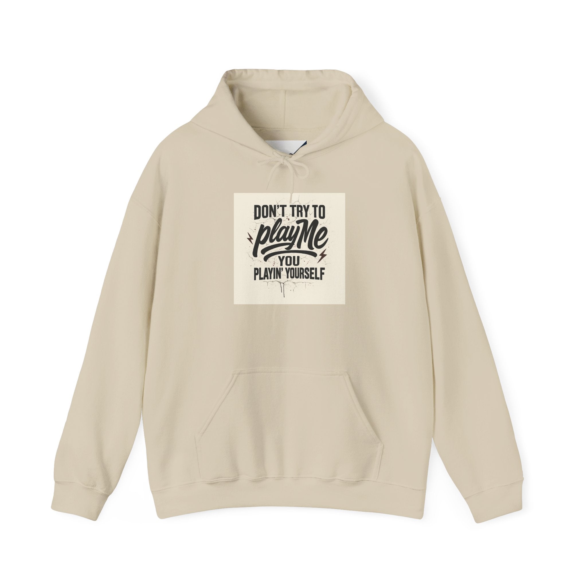 Playful Statement Hoodie | Unisex Heavy Blend Sweatshirt | Casual Fashion, Gift for Friends, Everyday Wear, Motivational Apparel