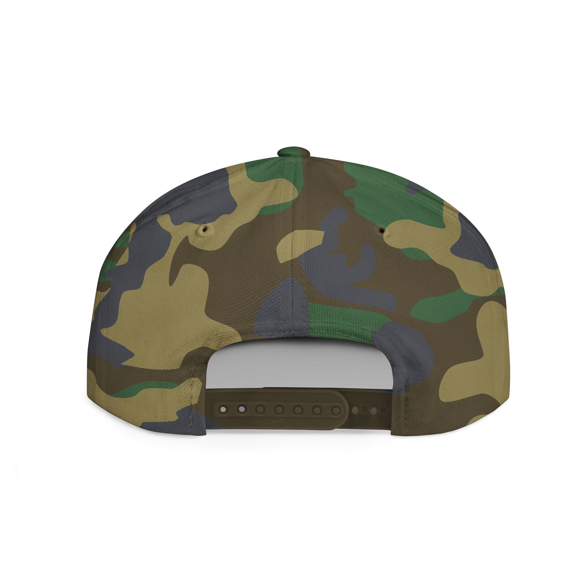 Keep Grinding Camo Snapback Hat