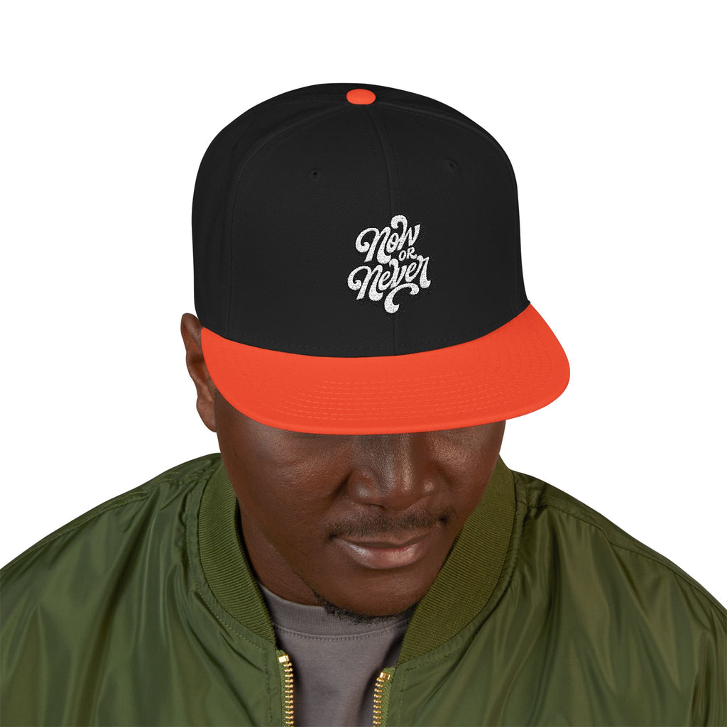 Embroidered Paw Print Snapback Hat — Streetwear Baseball Cap