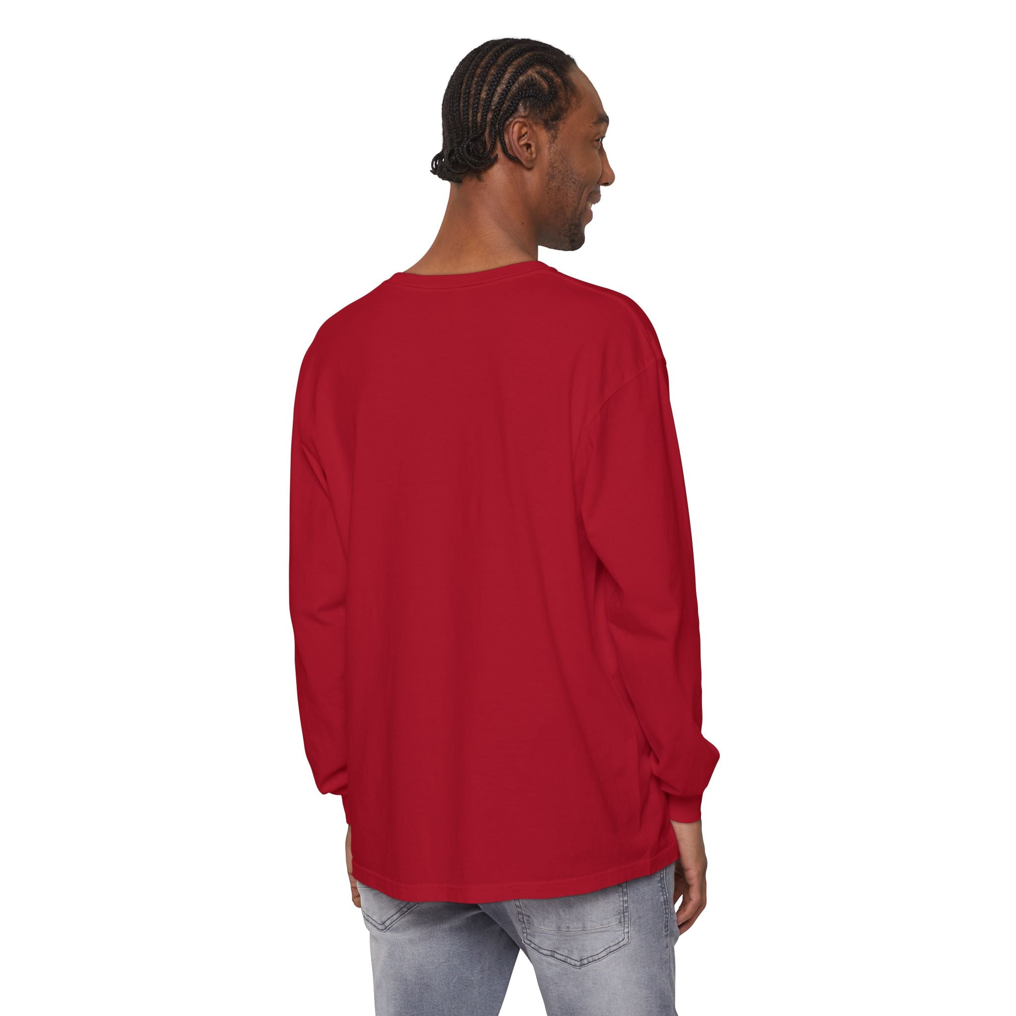 Bold Statement Long Sleeve T-Shirt – Casual Wear, Streetwear Style, Gift for Friends, Graphic Tee, Unisex Fashion