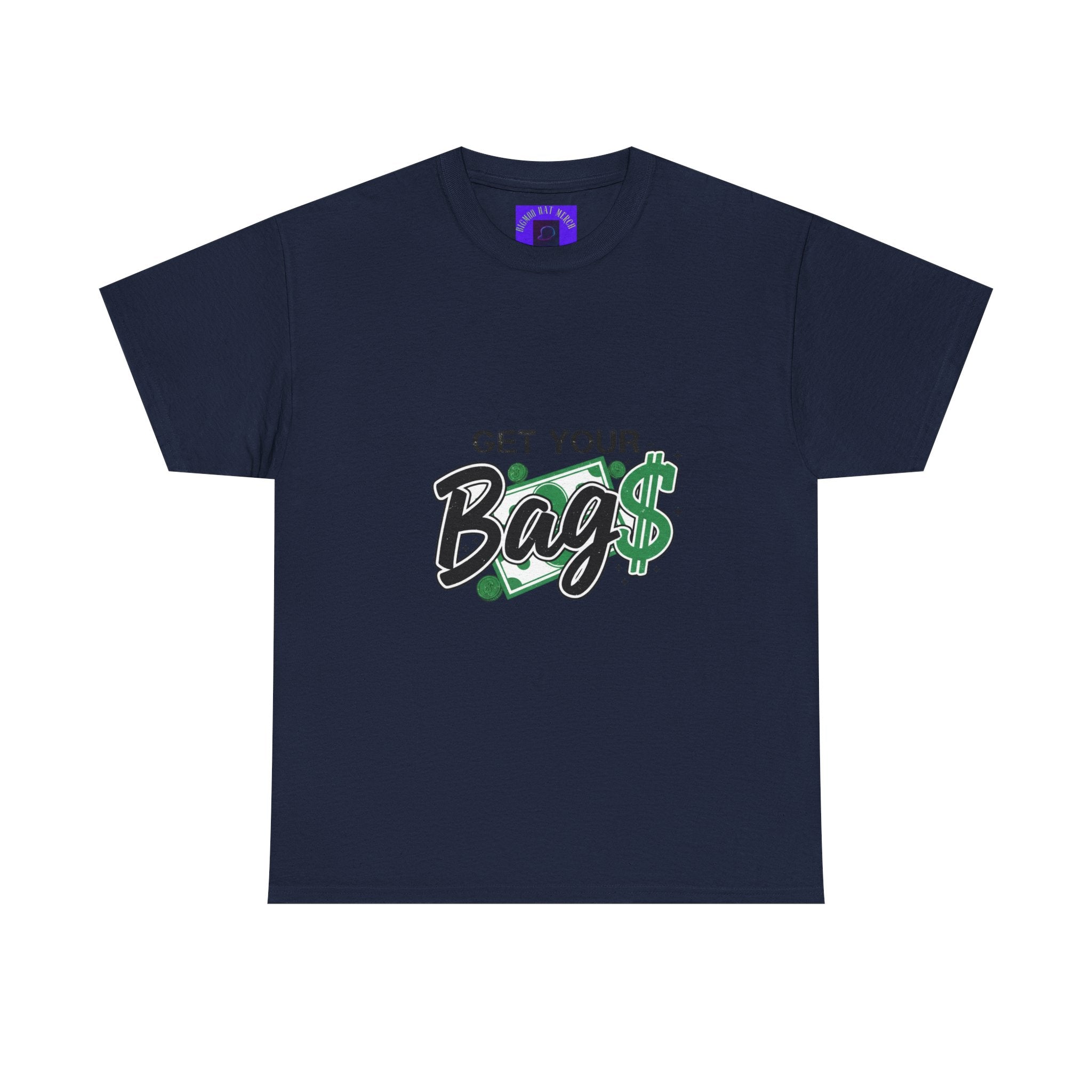 Get Your Bags Tee – Casual Money-Inspired Graphic T-Shirt