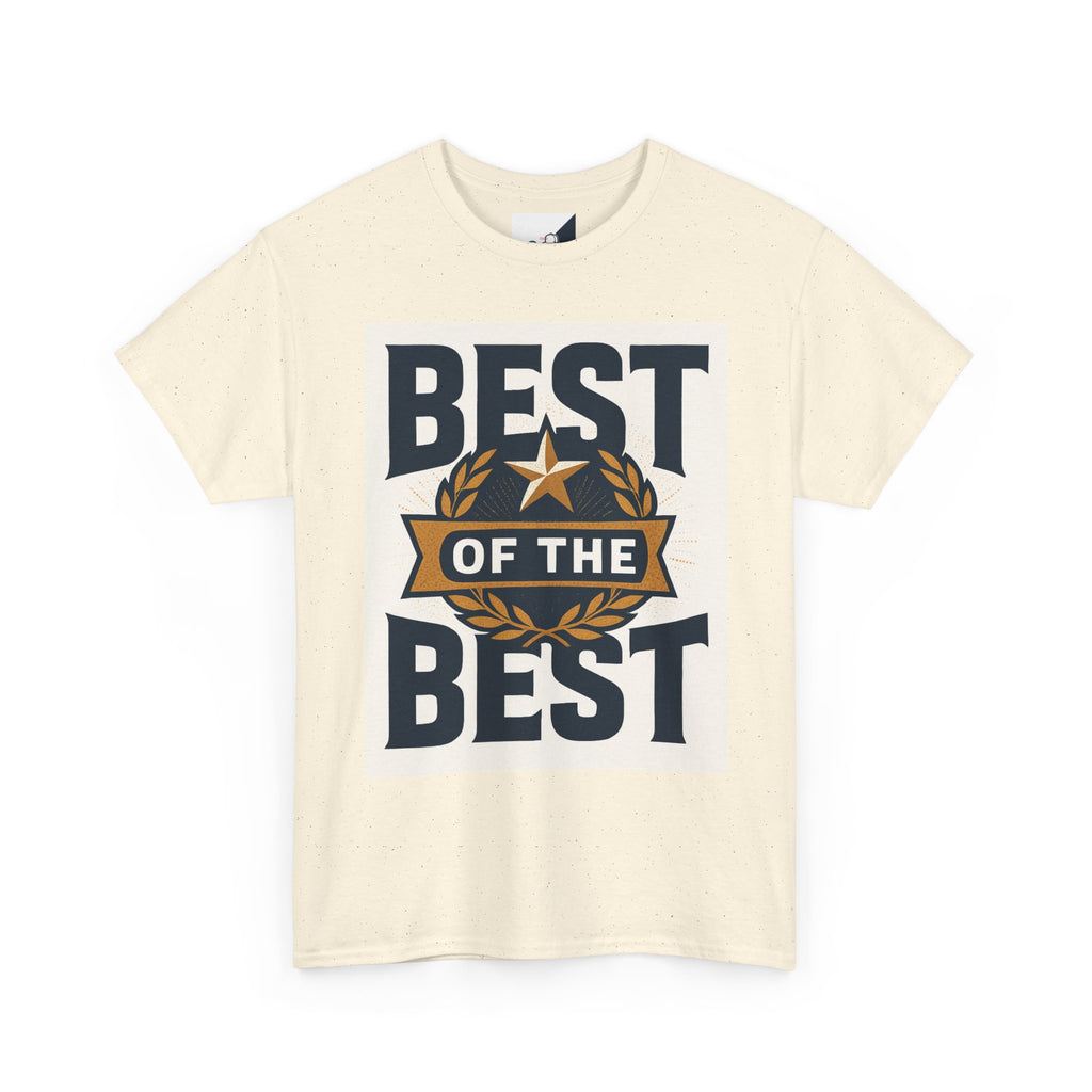 Best of the Best Unisex Heavy Cotton Tee, Casual T-Shirt, Gift for Him, Everyday Wear, Sports Fan Apparel, Birthday Gift