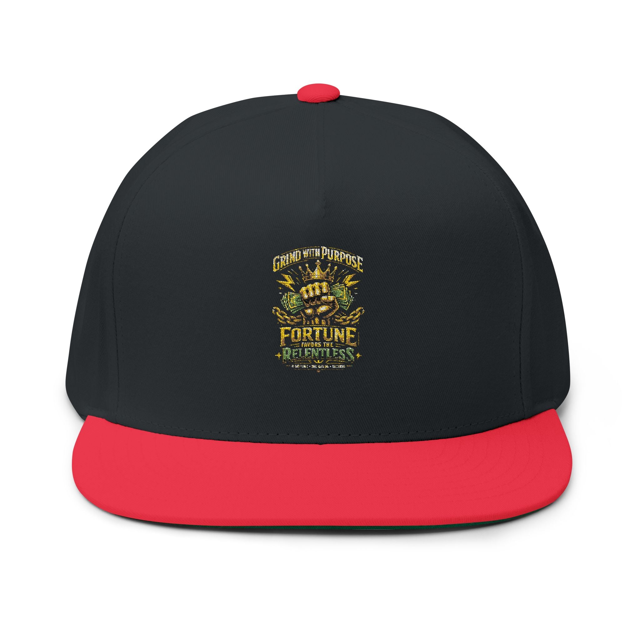 Flat Bill Cap (Embroidery)