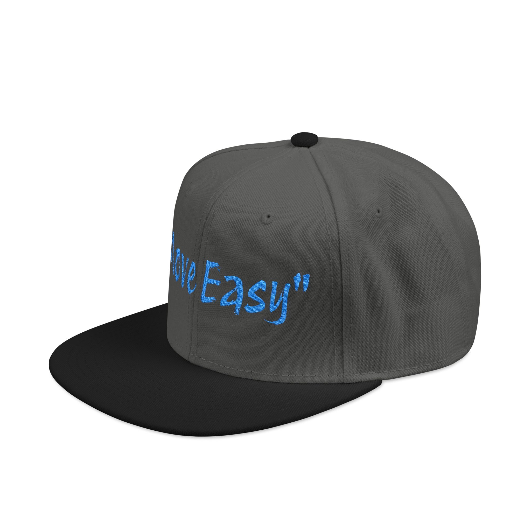 Stylish Snapback Cap - "Move Easy" Embroidered Design, Casual Hat, Streetwear Accessory, Gift for Him/Her, Everyday Wear
