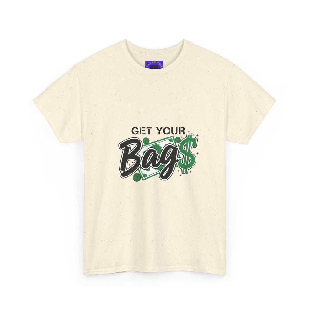 Get Your Bags Tee – Casual Money-Inspired Graphic T-Shirt