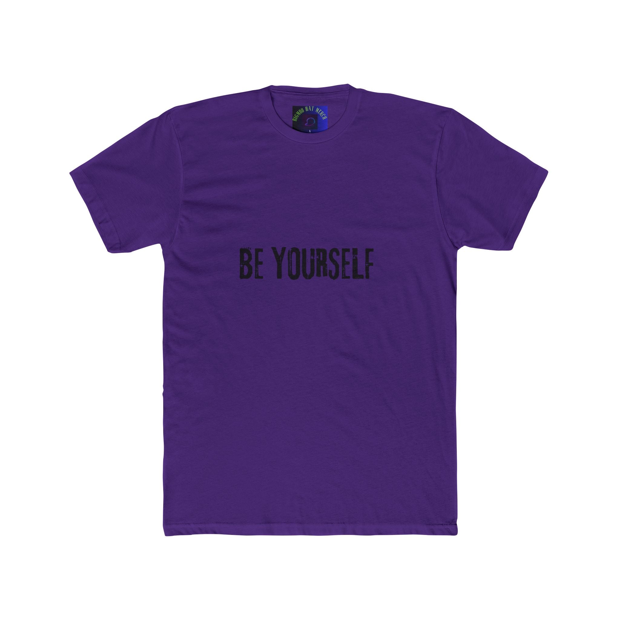 Be Yourself Unisex Cotton Crew Tee, Casual T-Shirt, Inspirational Gift, Everyday Wear, Self-Expression, Friendship Tees