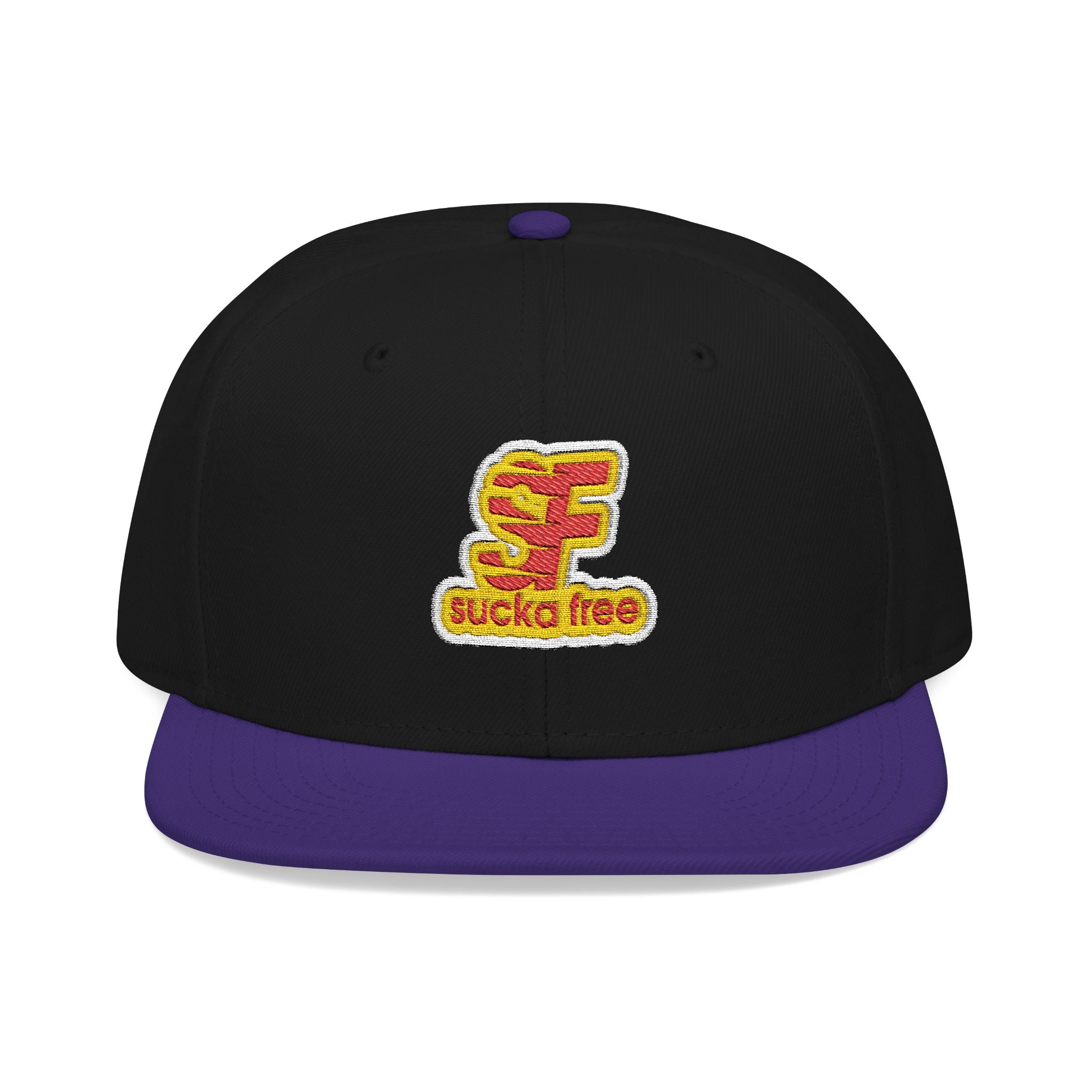 Embroidered Floral Letter 'E' Snapback Hat — Floral Initial Cap