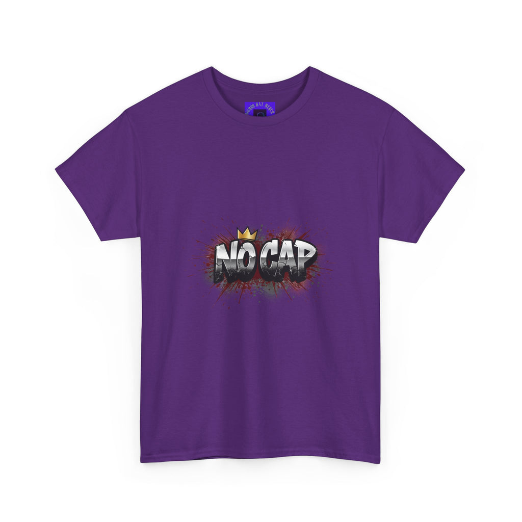 No Cap T-Shirt — Urban Graffiti Streetwear Tee