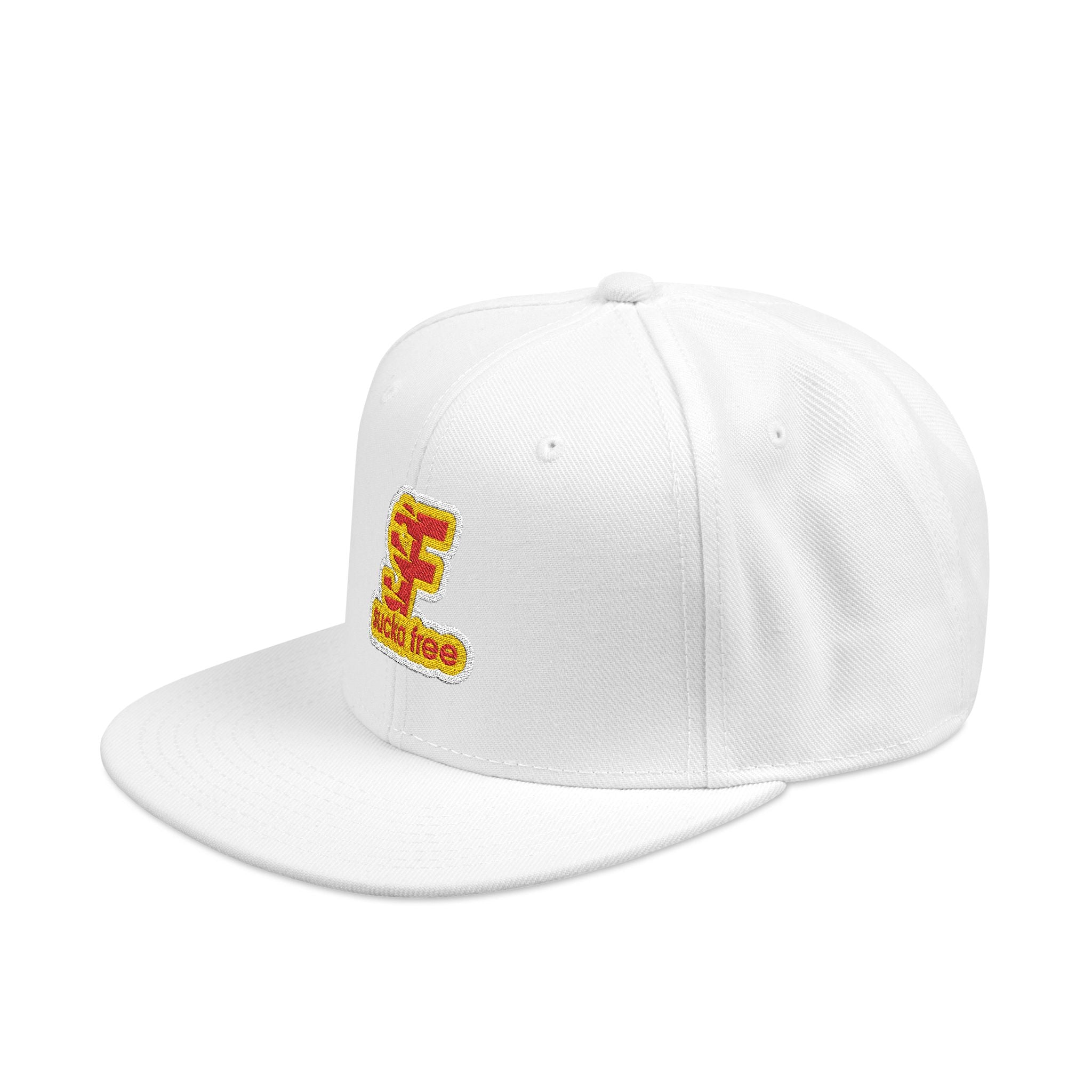 Embroidered Floral Letter 'E' Snapback Hat — Floral Initial Cap
