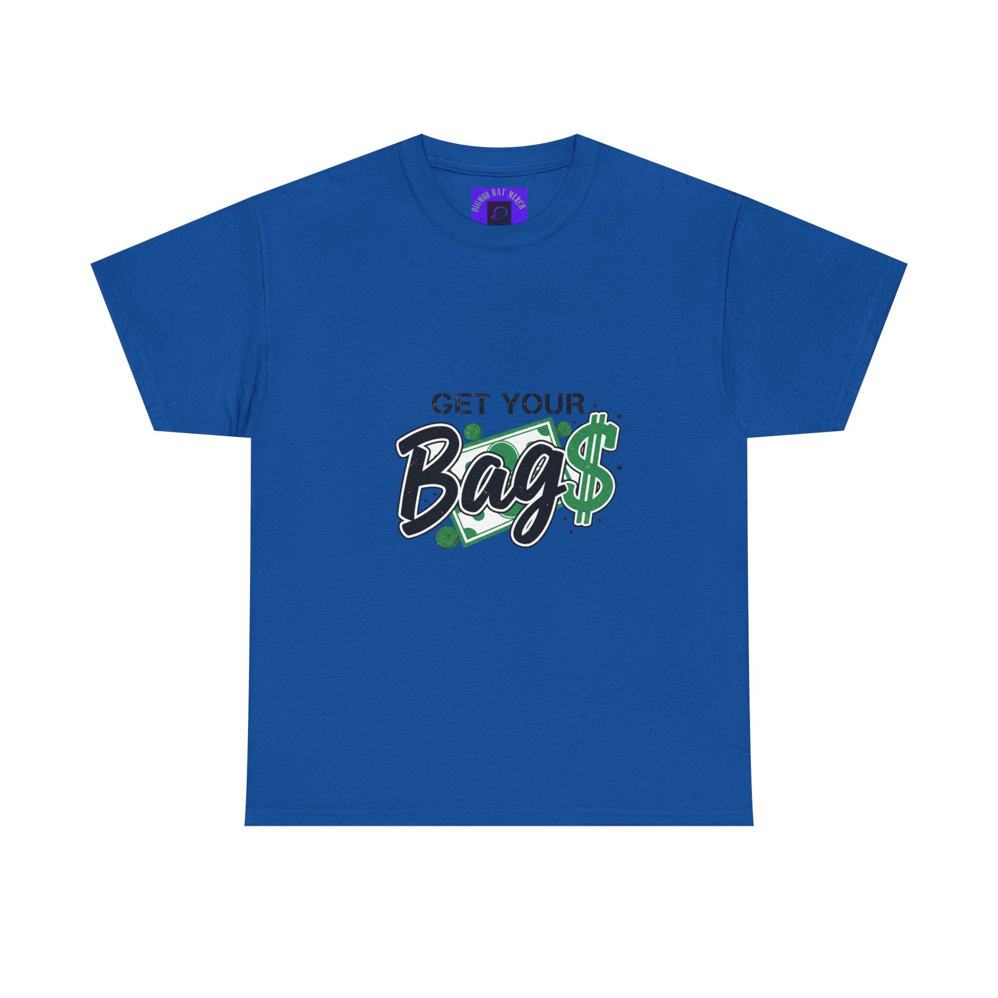 Get Your Bags Tee – Casual Money-Inspired Graphic T-Shirt