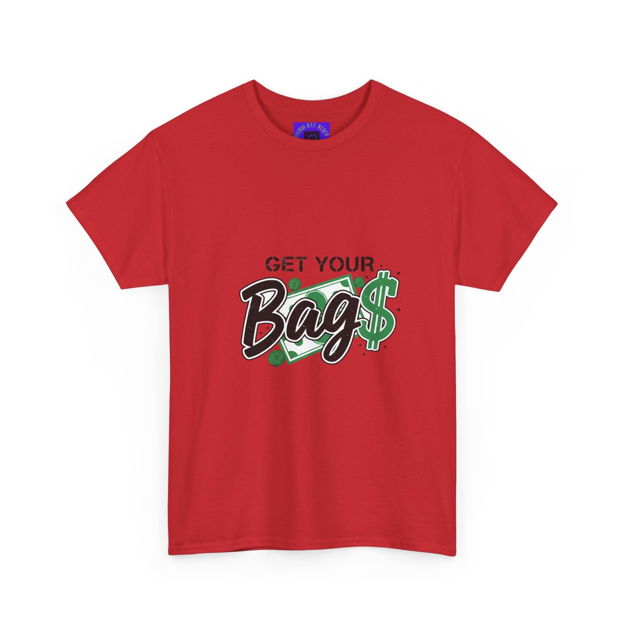Get Your Bags Tee – Casual Money-Inspired Graphic T-Shirt