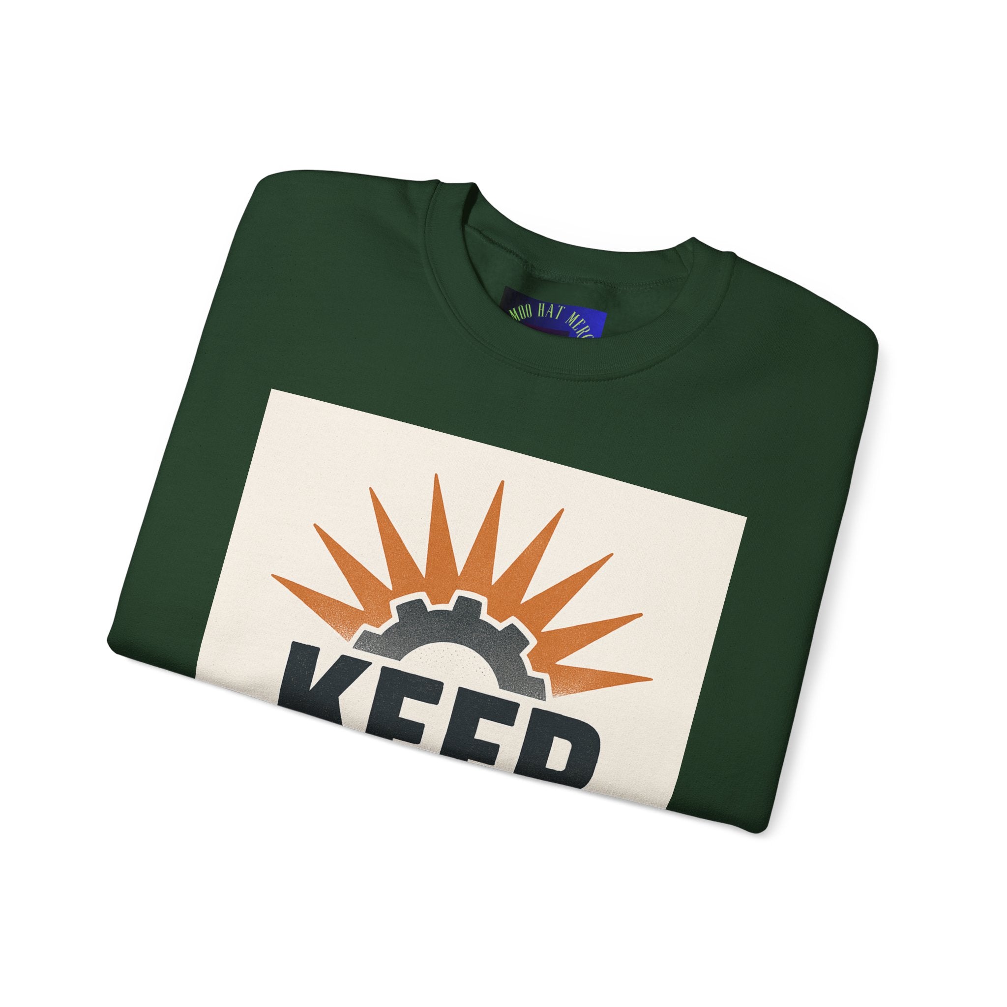 Keep Grinding Sweatshirt — Motivational Crewneck for Hustle & Gym Enthusiasts