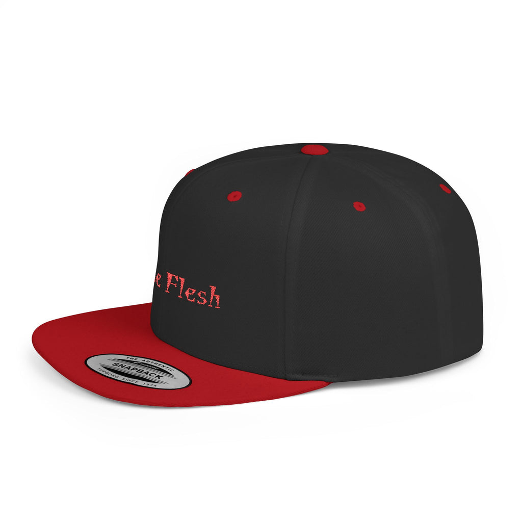 Stylish Flat Bill Snapback Hat, Trendy Fashion Cap, Casual Wear, Gift for Him/Her, Streetwear Accessory, Sports Fan Gear