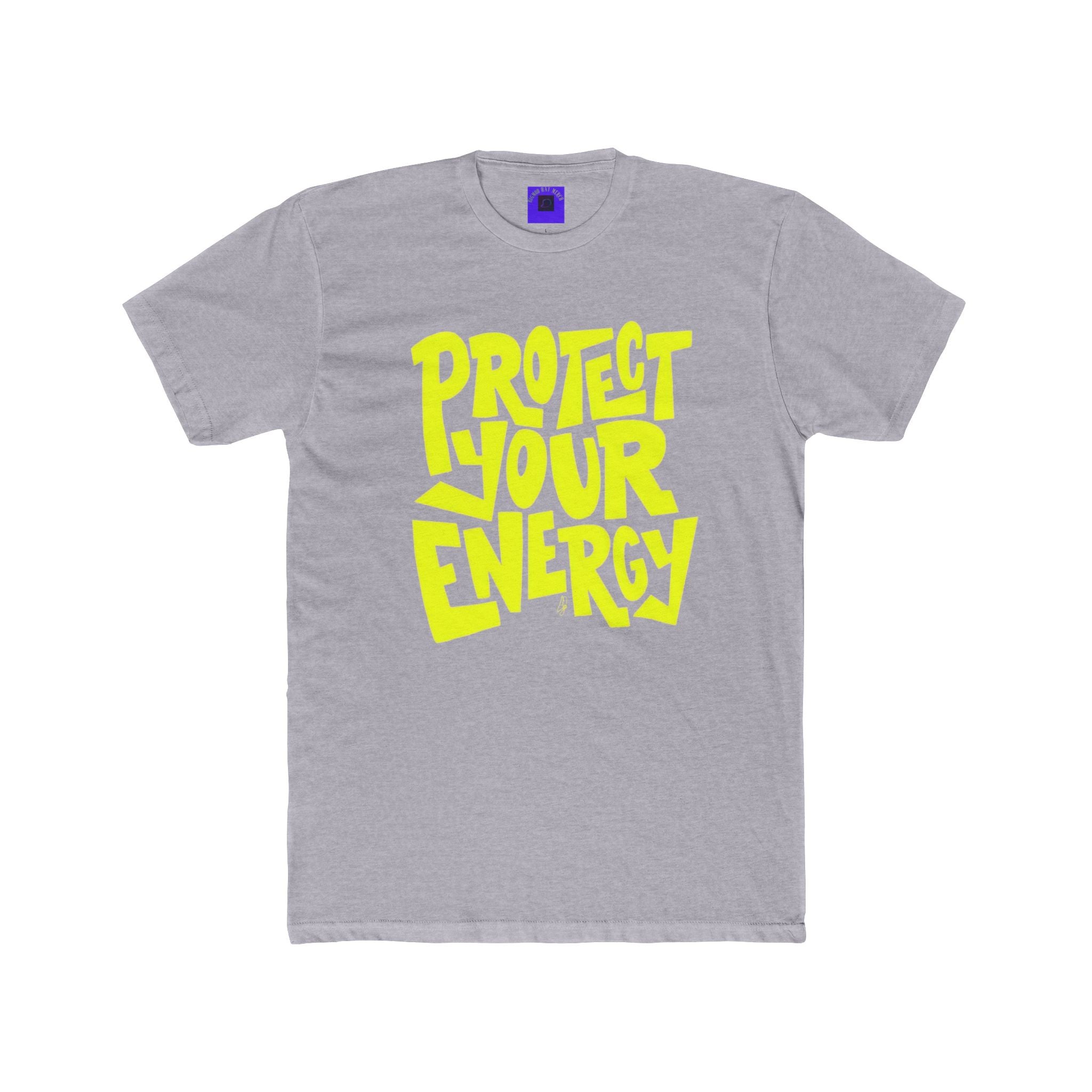 Protect Your Energy T‑Shirt — Neon Yellow Graphic Tee