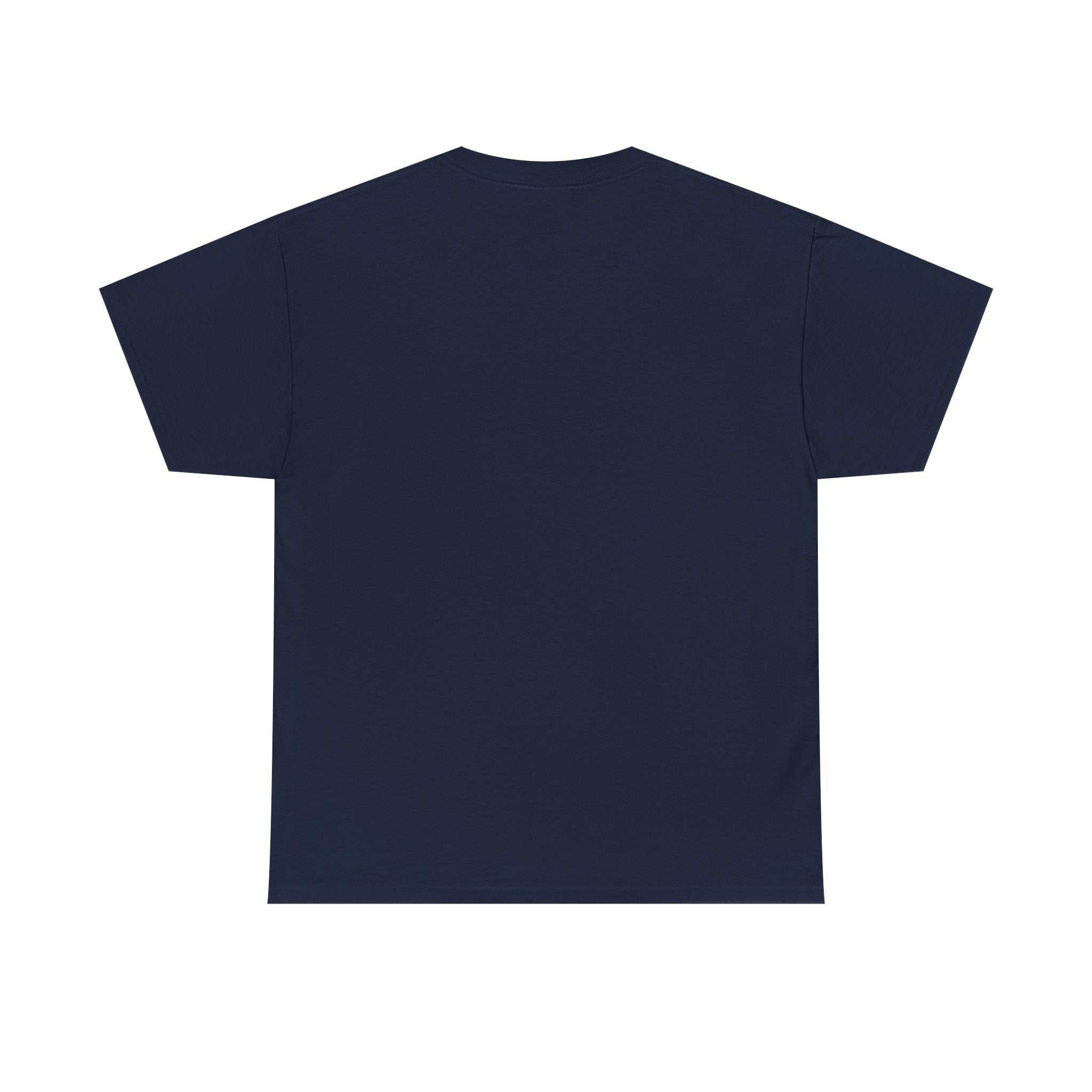 Say Less Graphic Ringer Tee — Mens Retro Minimalist Statement Shirt
