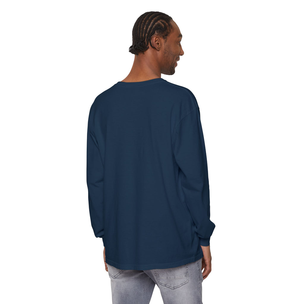 Bold Statement Long Sleeve T-Shirt – Casual Wear, Streetwear Style, Gift for Friends, Graphic Tee, Unisex Fashion