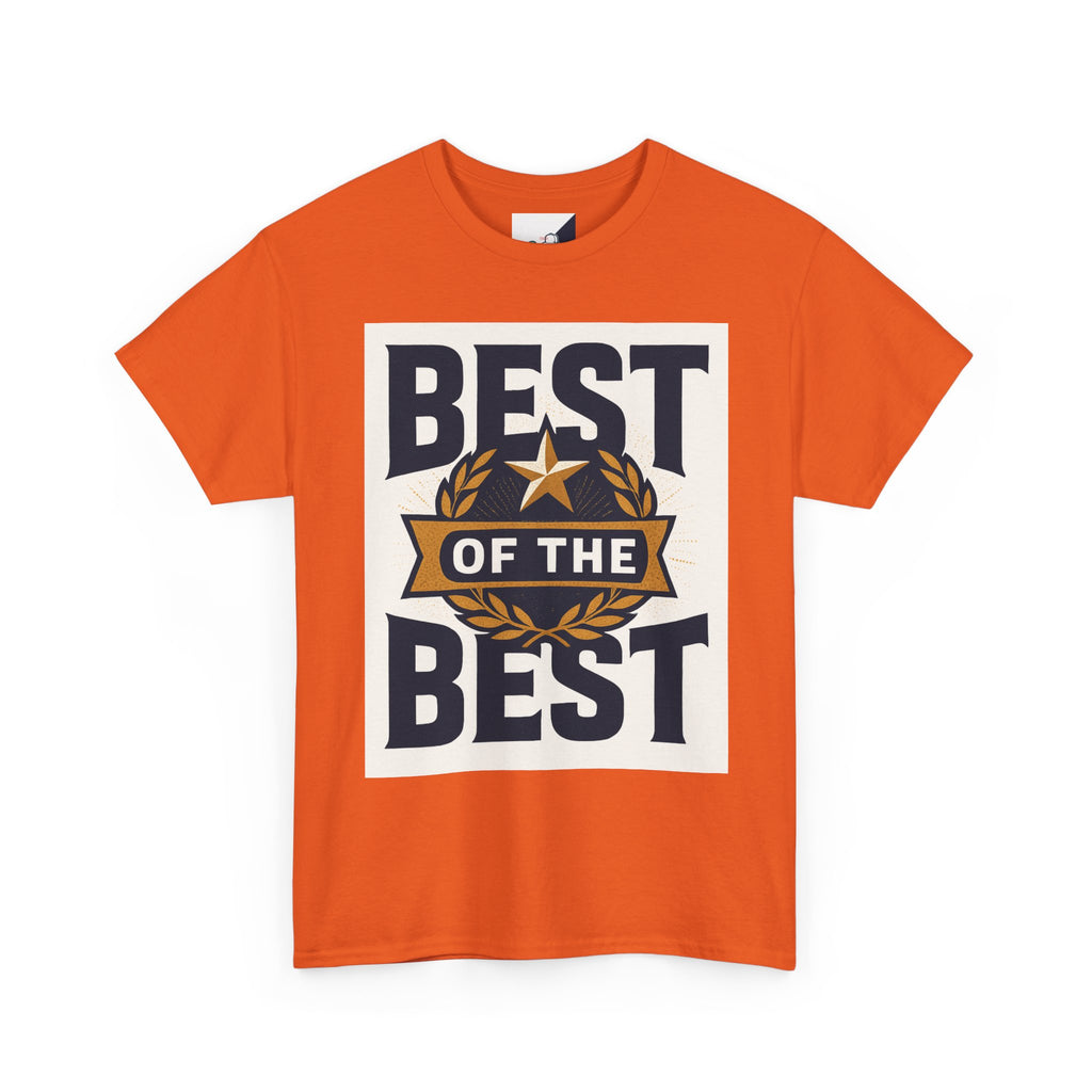 Best of the Best Unisex Heavy Cotton Tee, Casual T-Shirt, Gift for Him, Everyday Wear, Sports Fan Apparel, Birthday Gift