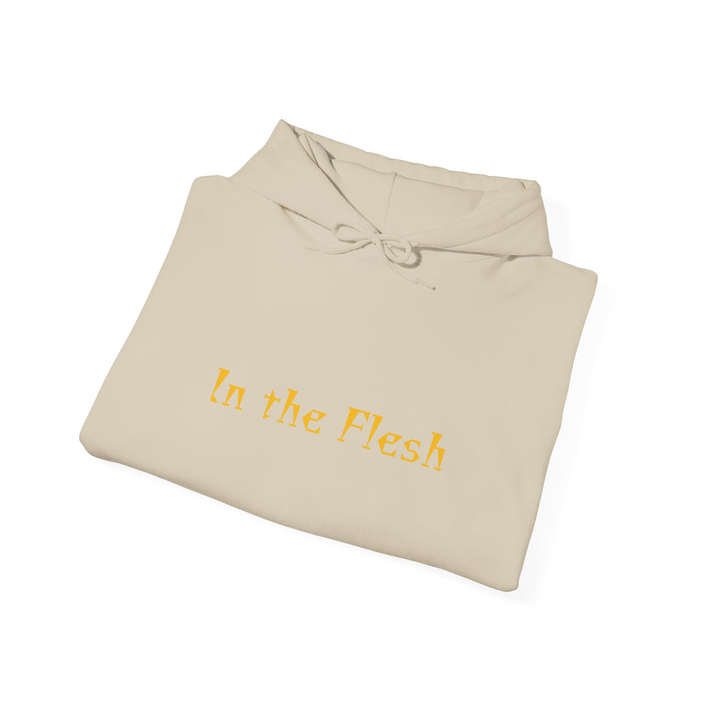 Cozy Statement Hoodie - In the Flesh, Stylish Unisex Sweatshirt, Casual Wear, Gift for Him/Her, Summer Vibes