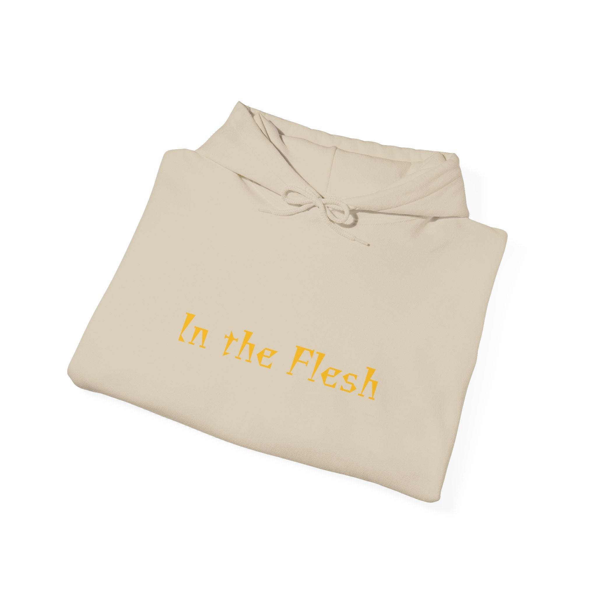 Cozy Statement Hoodie - In the Flesh, Stylish Unisex Sweatshirt, Casual Wear, Gift for Him/Her, Summer Vibes