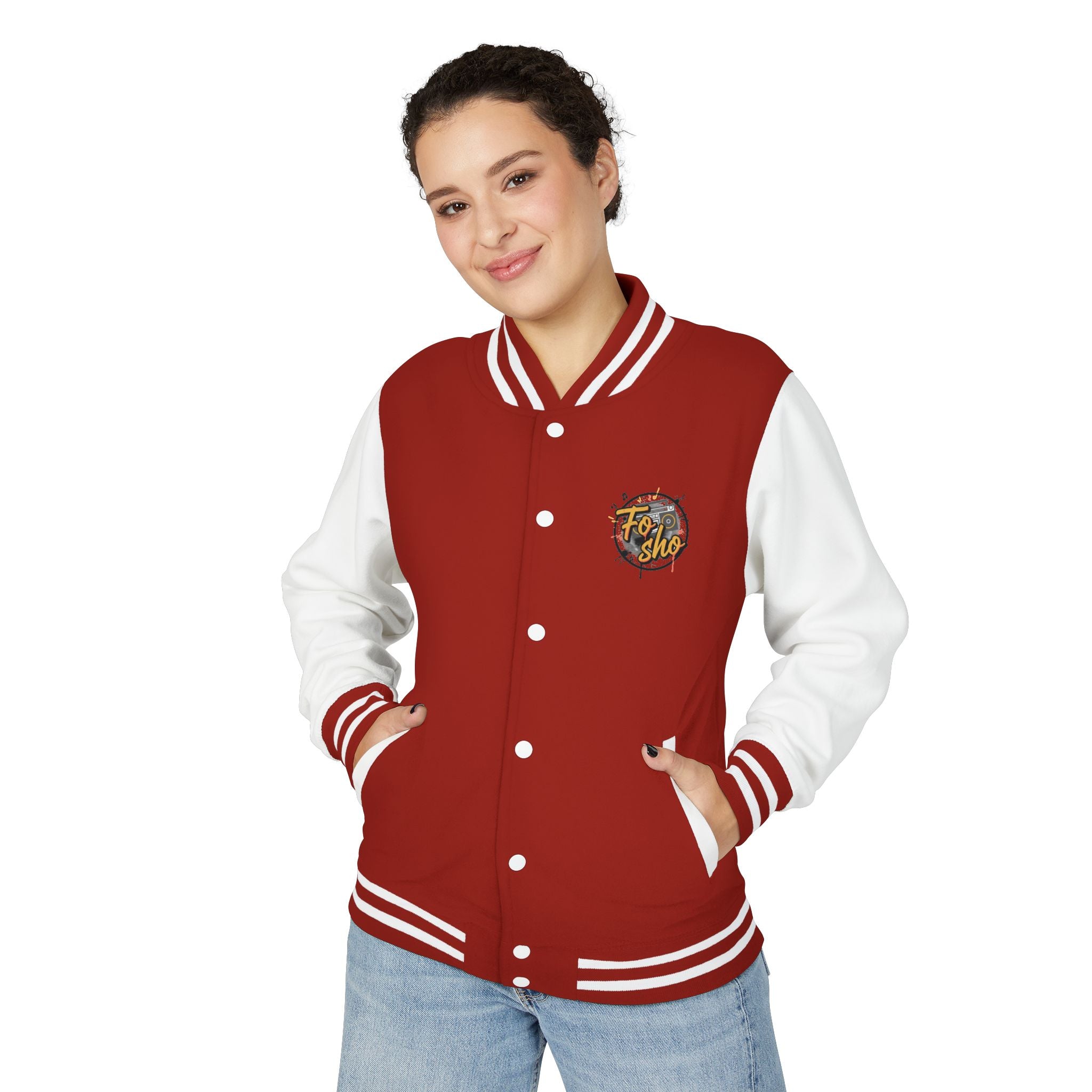 Get It Done Letterman Jacket — Motivational Varsity Bomber