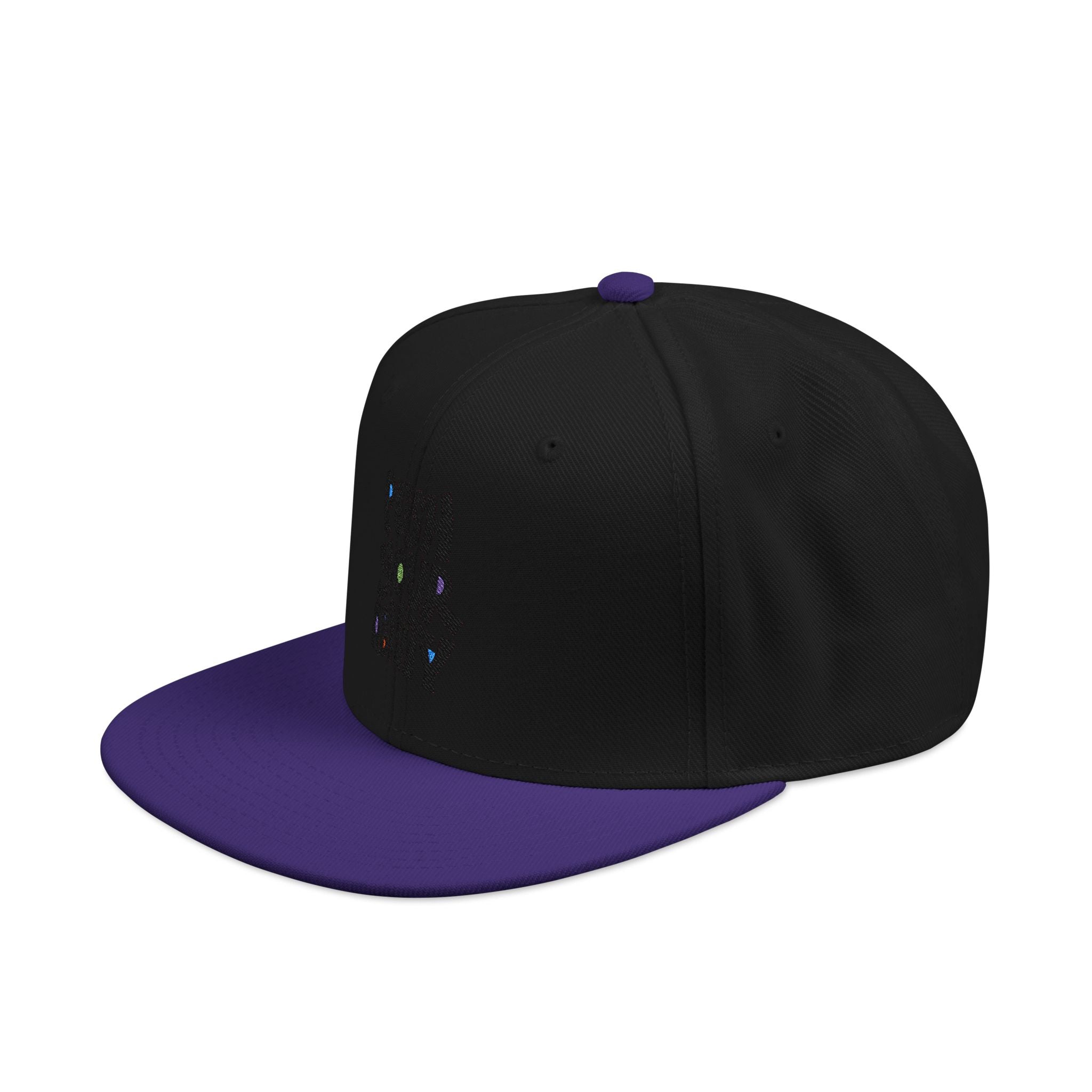Embroidered ‘Boss Up’ Snapback Hat — Gray/Black Streetwear Cap