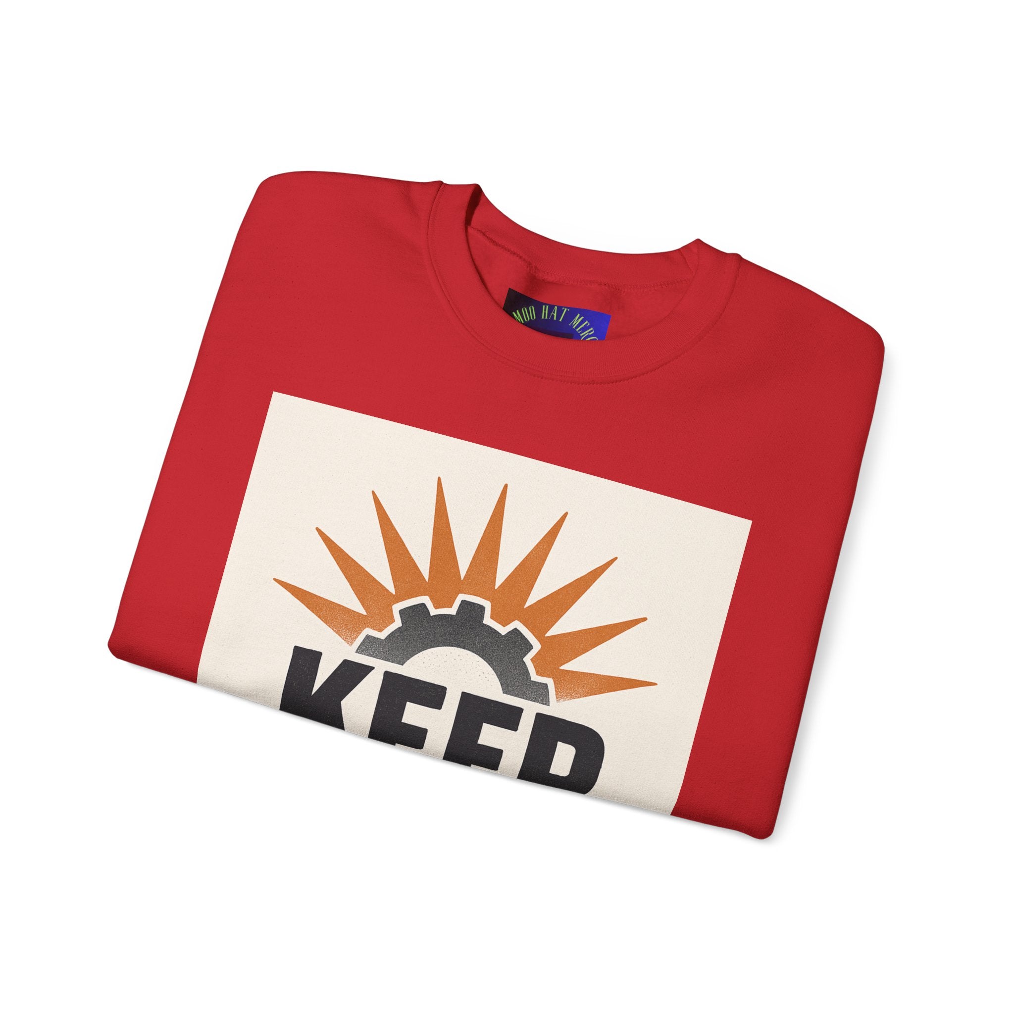 Keep Grinding Sweatshirt — Motivational Crewneck for Hustle & Gym Enthusiasts