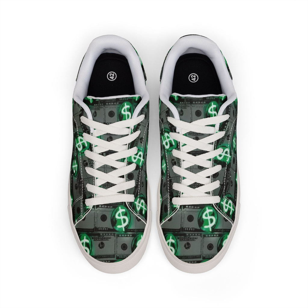 Men's Low-Top Leather Sneakers