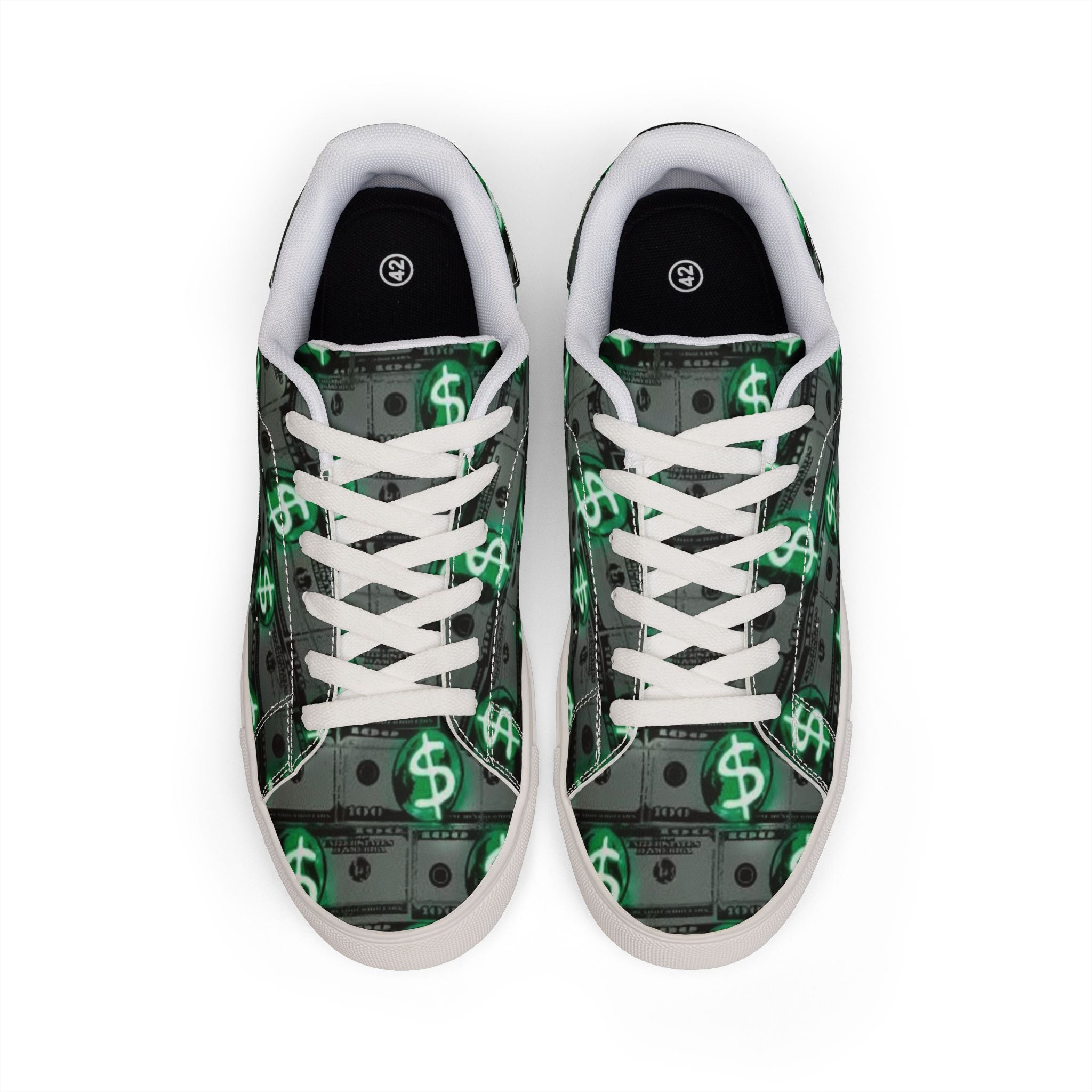 Men's Low-Top Leather Sneakers