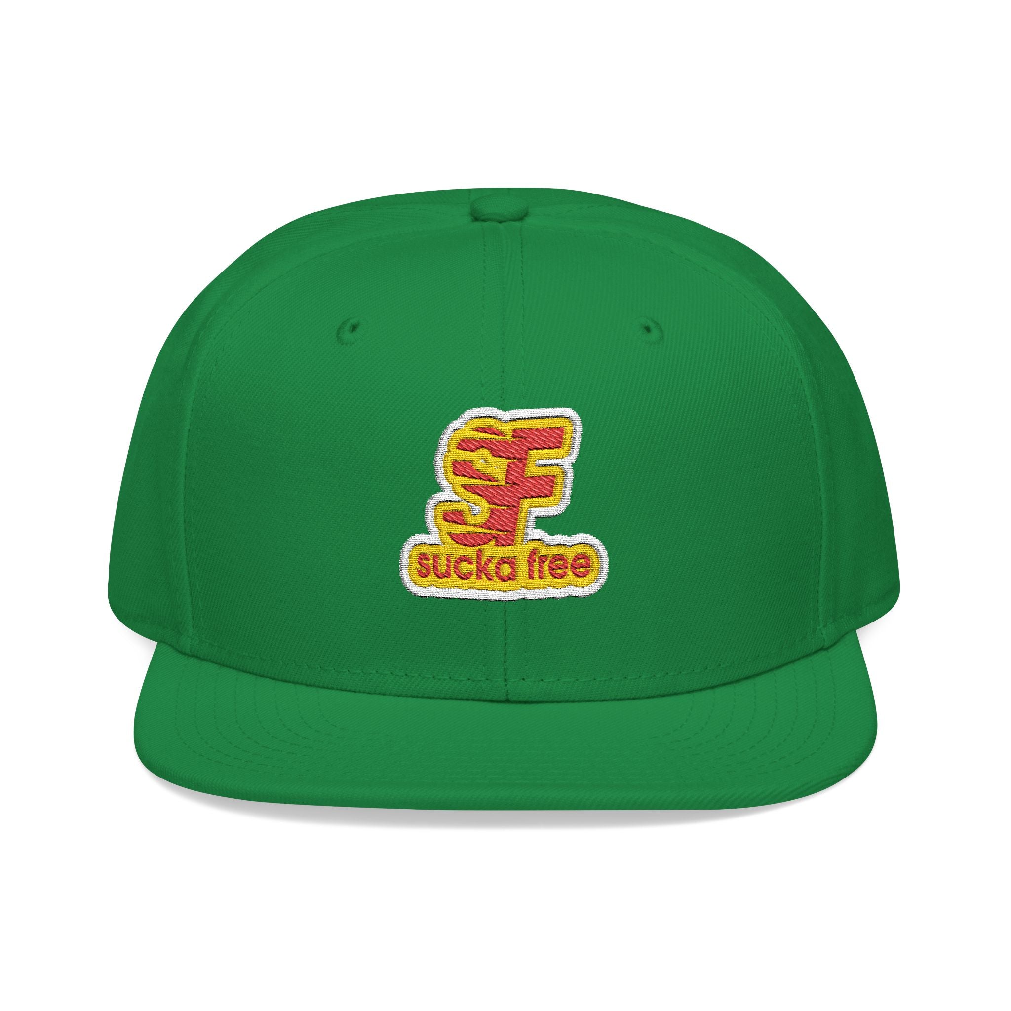 Embroidered Floral Letter 'E' Snapback Hat — Floral Initial Cap