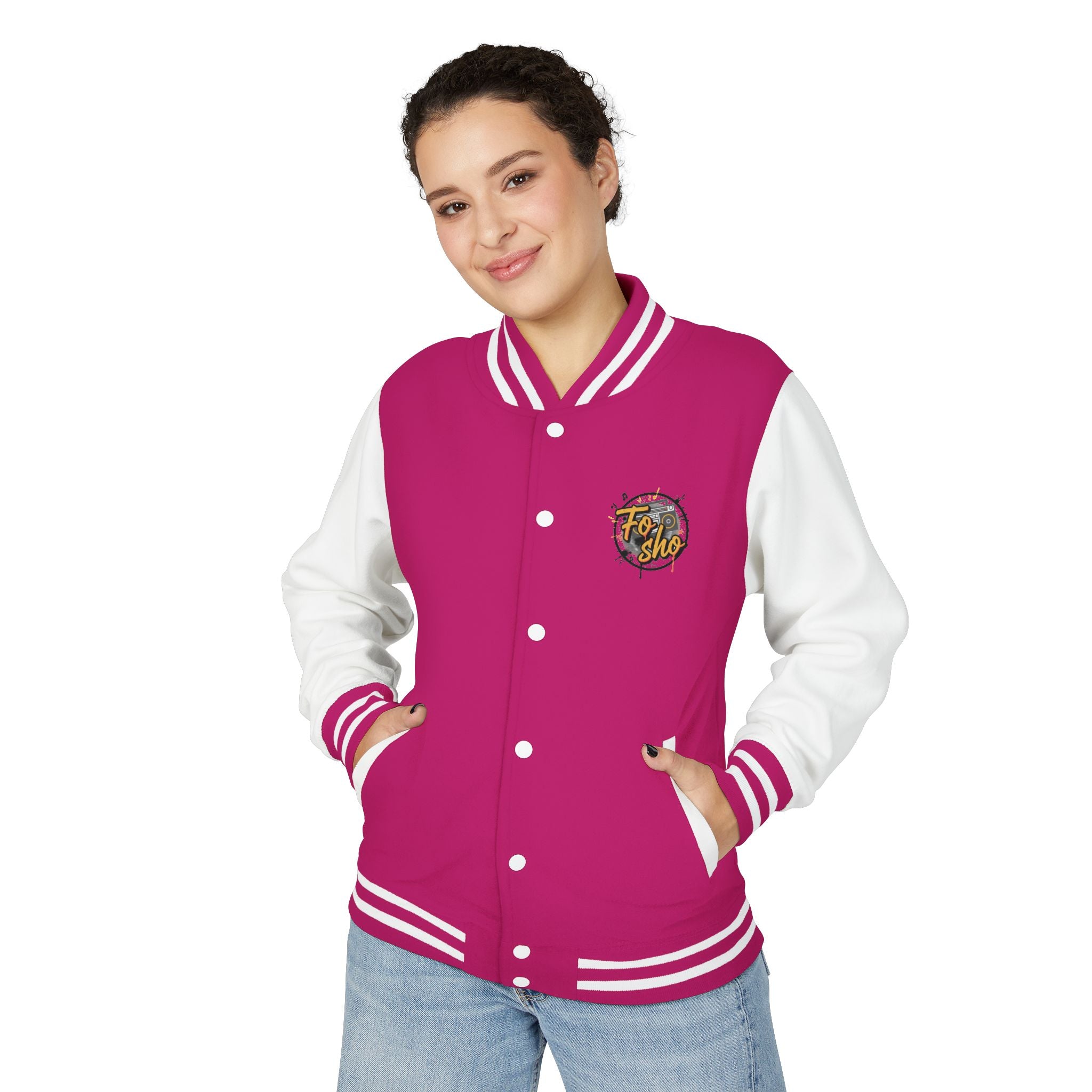 Get It Done Letterman Jacket — Motivational Varsity Bomber