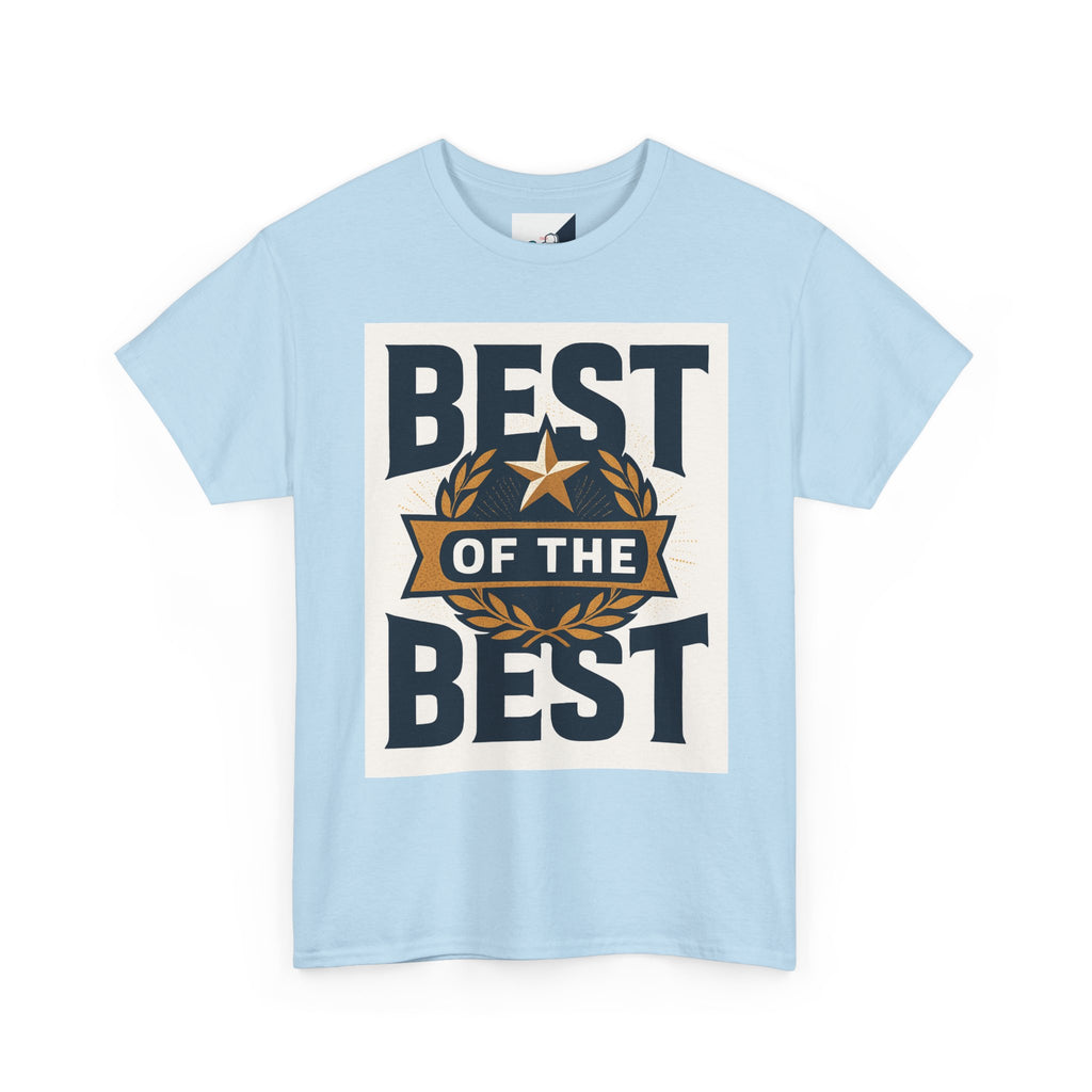 Best of the Best Unisex Heavy Cotton Tee, Casual T-Shirt, Gift for Him, Everyday Wear, Sports Fan Apparel, Birthday Gift