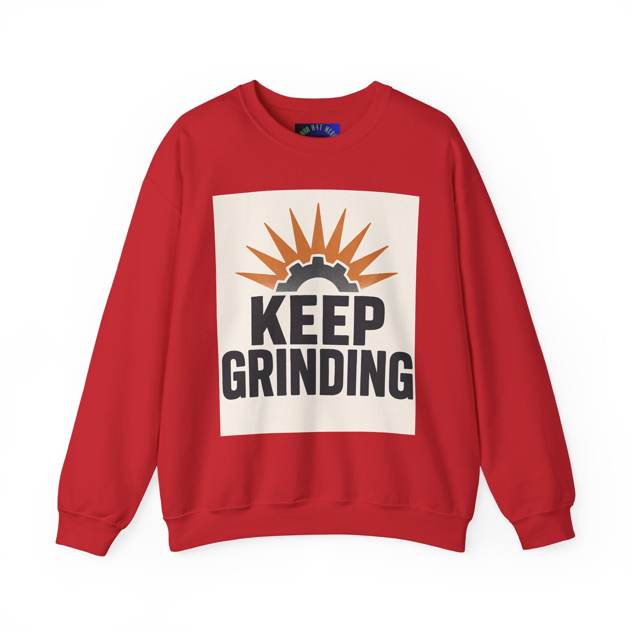 Keep Grinding Sweatshirt — Motivational Crewneck for Hustle & Gym Enthusiasts