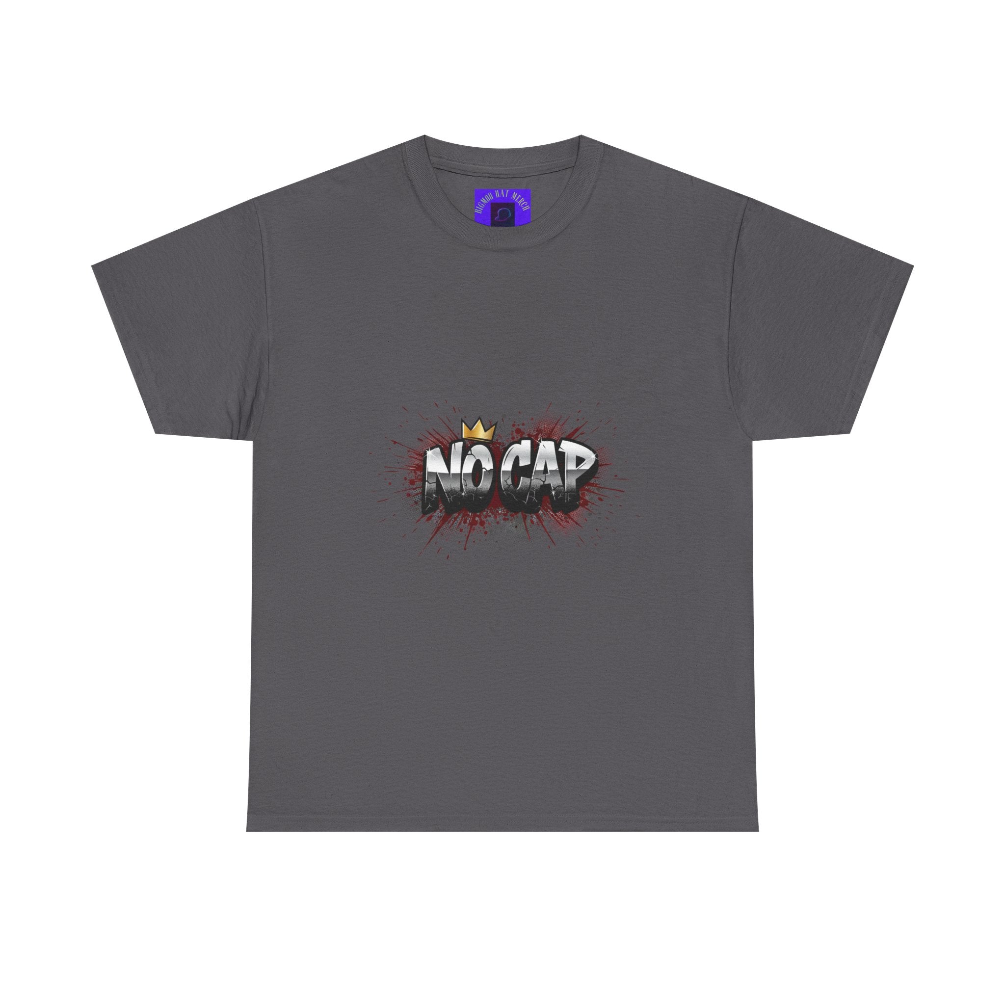 No Cap T-Shirt — Urban Graffiti Streetwear Tee