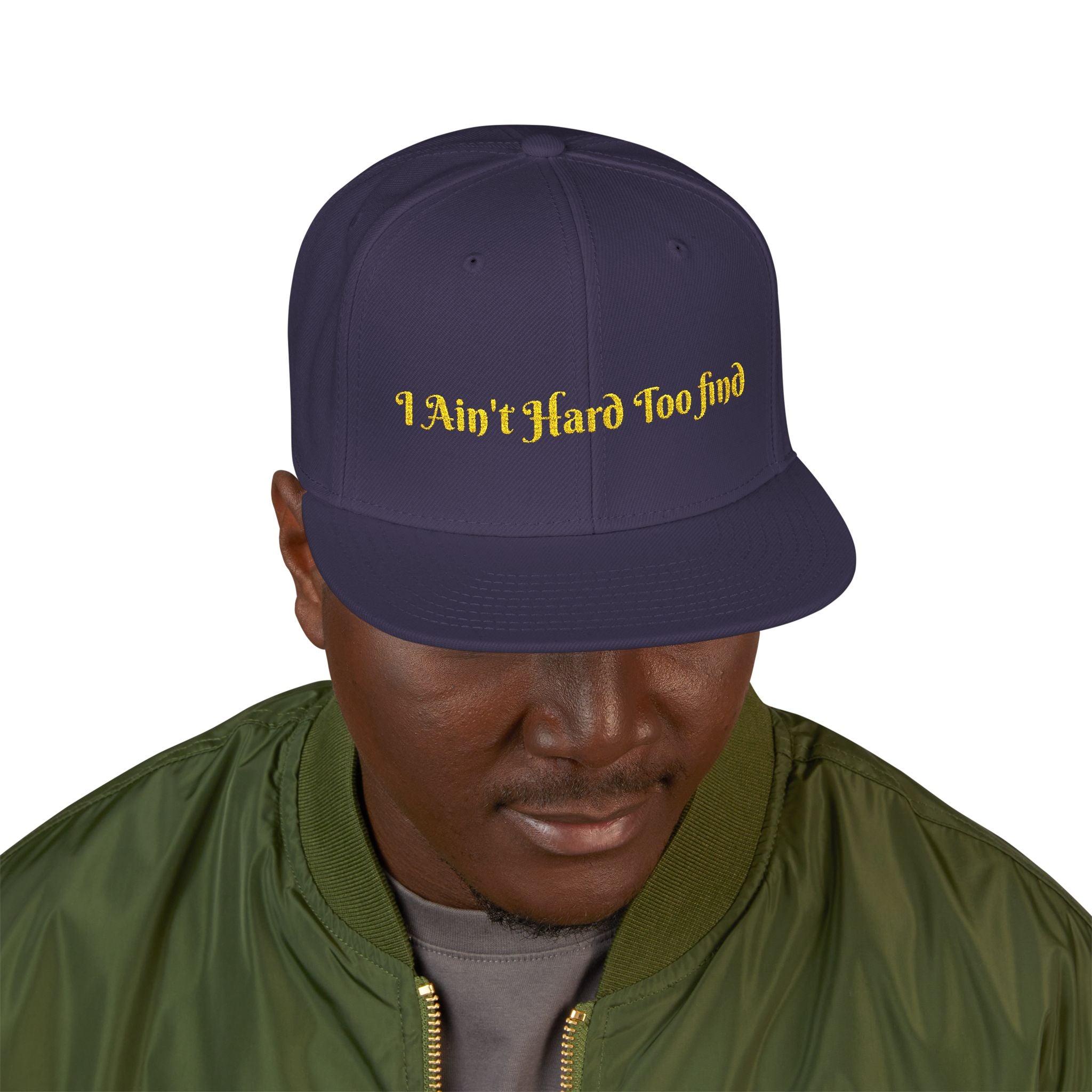Stylish Snapback Hat - 'Work Hard Too' Embroidered Cap, Casual Streetwear, Gifts for Him/Her, Sportswear, Summer Accessory