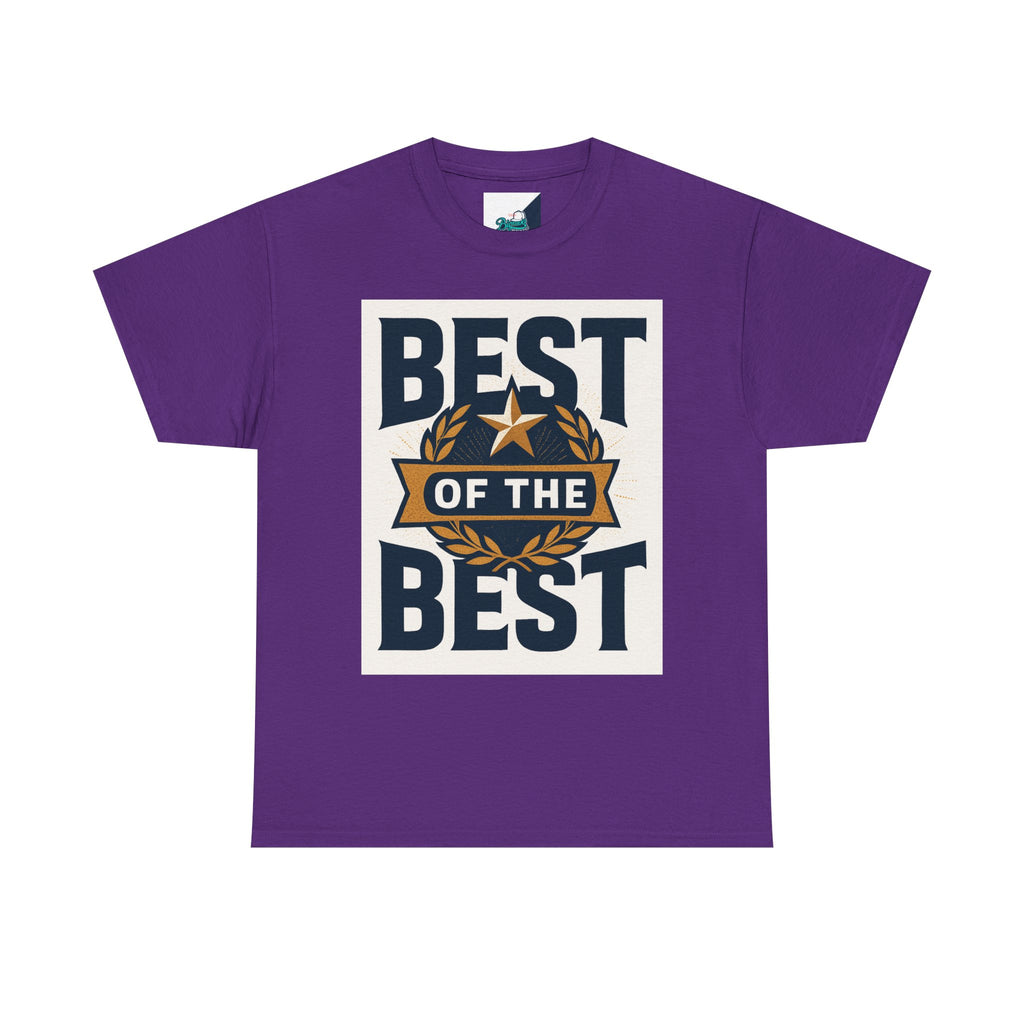 Best of the Best Unisex Heavy Cotton Tee, Casual T-Shirt, Gift for Him, Everyday Wear, Sports Fan Apparel, Birthday Gift