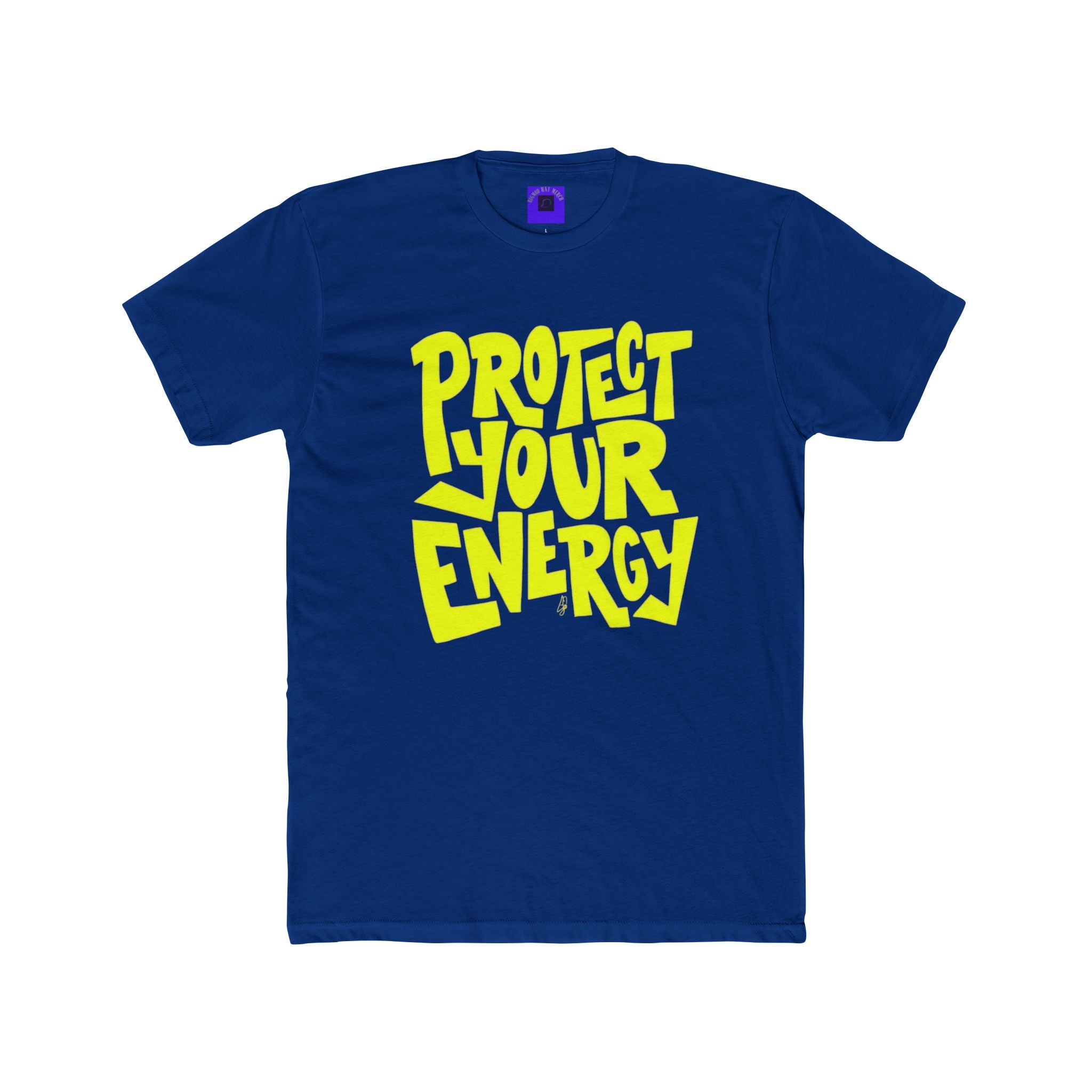 Protect Your Energy T‑Shirt — Neon Yellow Graphic Tee
