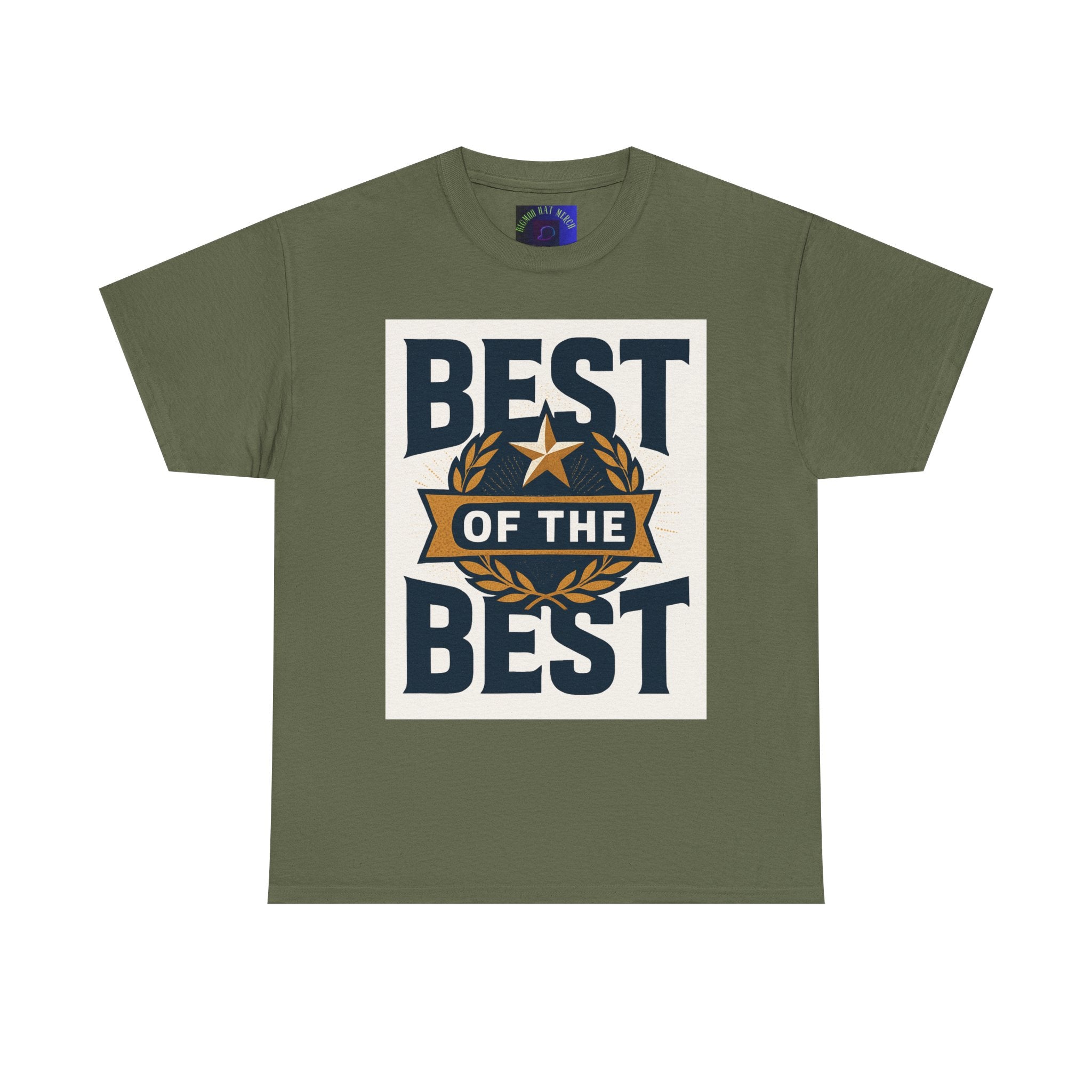 Best of the Best Unisex Heavy Cotton Tee, Casual T-Shirt, Gift for Him, Everyday Wear, Sports Fan Apparel, Birthday Gift