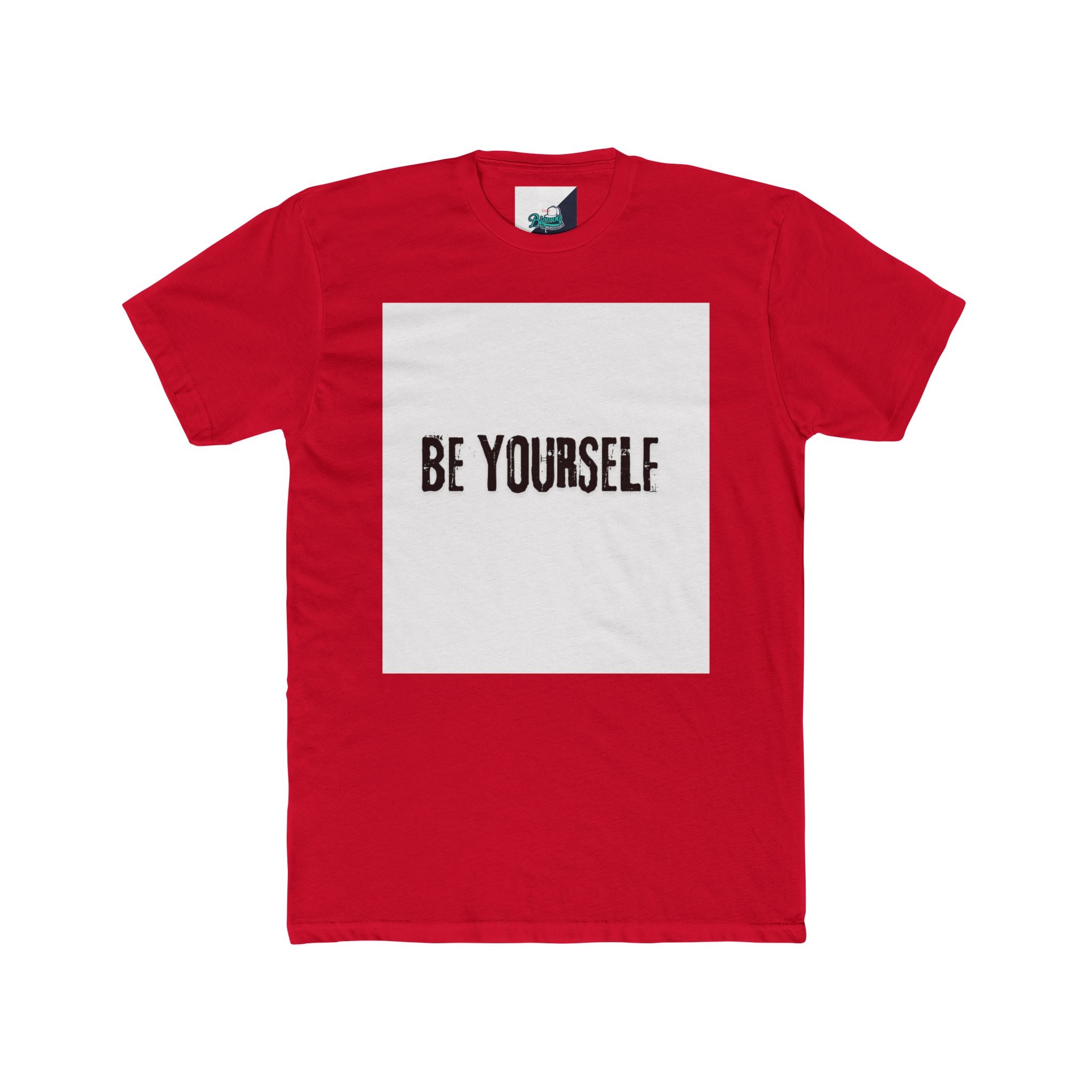 Be Yourself Unisex Cotton Crew Tee, Casual T-Shirt, Inspirational Gift, Everyday Wear, Self-Expression, Friendship Tees