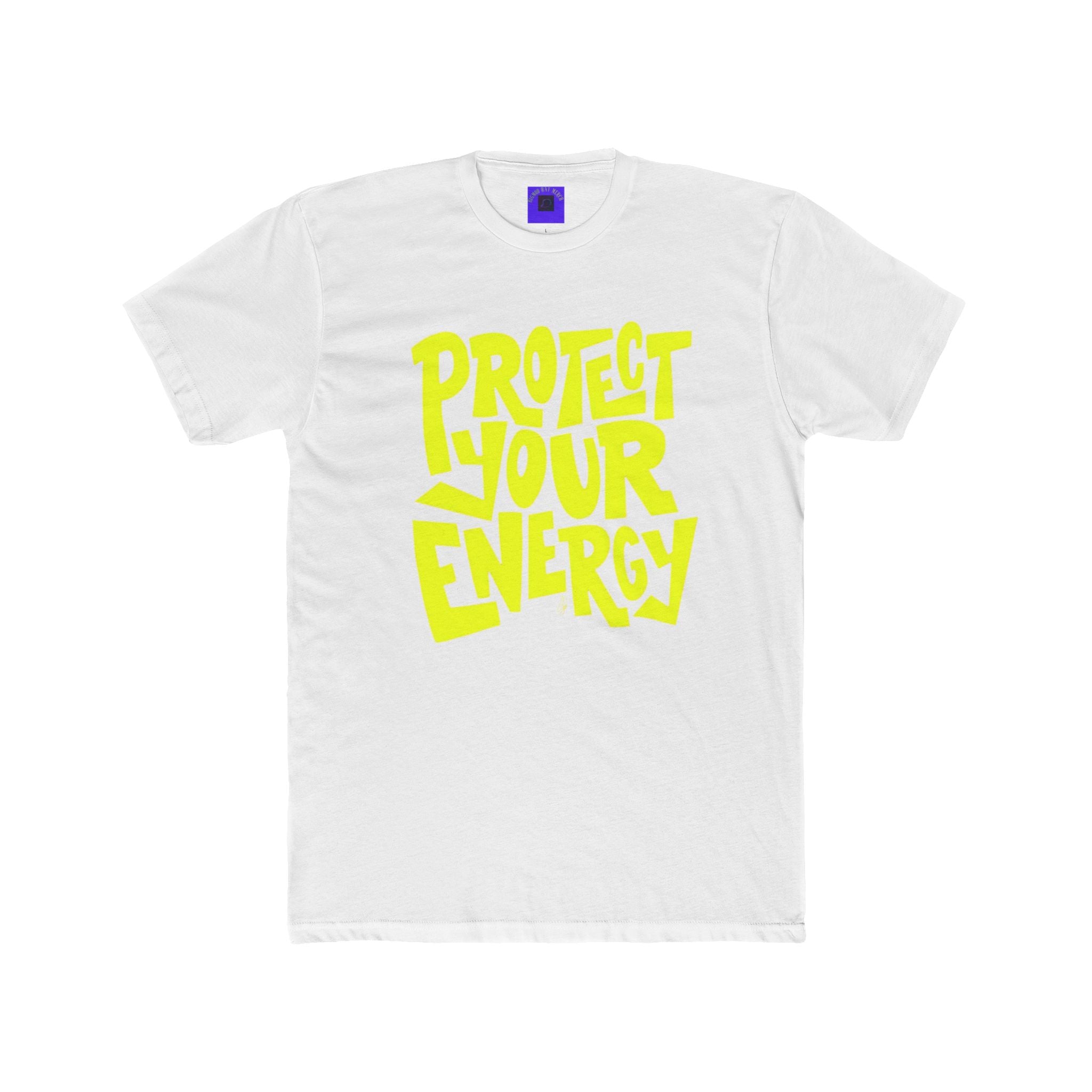 Protect Your Energy T‑Shirt — Neon Yellow Graphic Tee