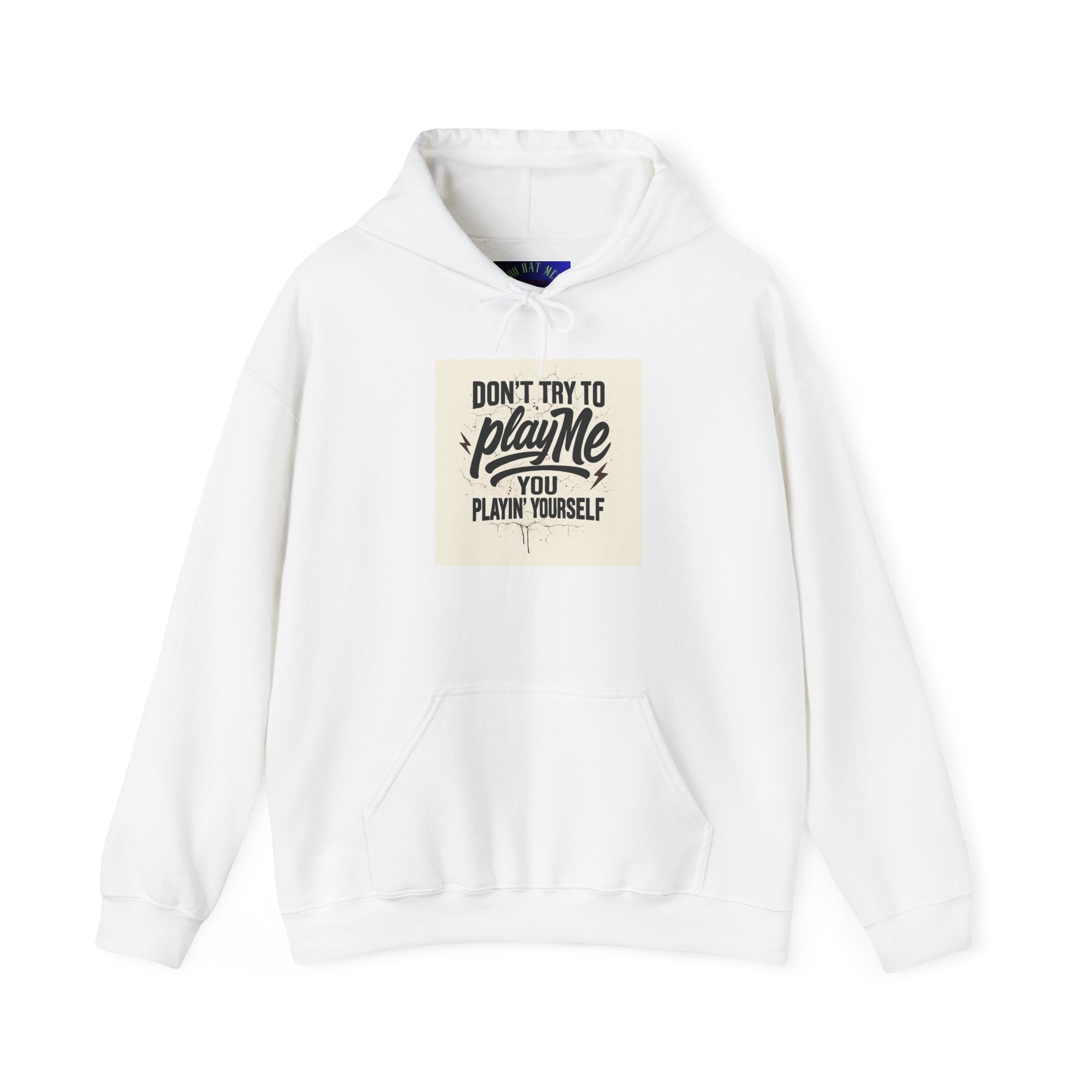 Playful Statement Hoodie | Unisex Heavy Blend Sweatshirt | Casual Fashion, Gift for Friends, Everyday Wear, Motivational Apparel