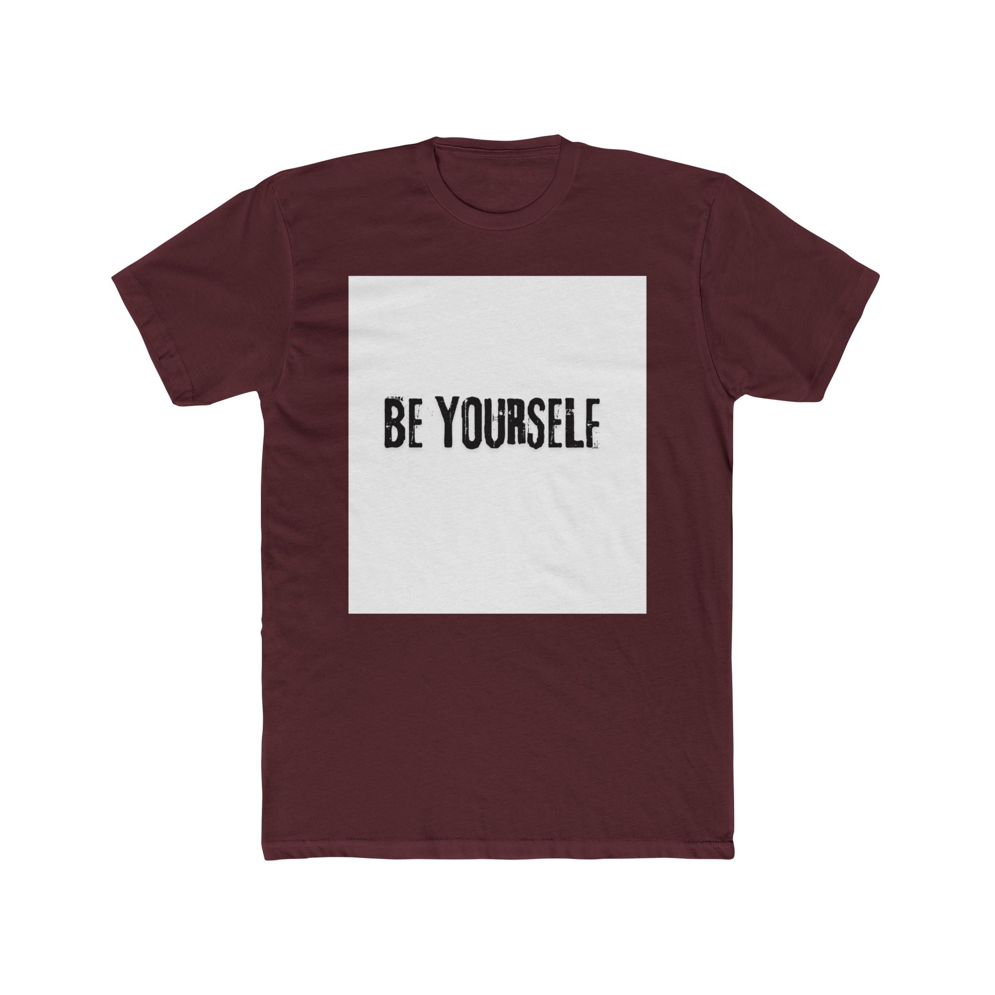 Be Yourself Unisex Cotton Crew Tee, Casual T-Shirt, Inspirational Gift, Everyday Wear, Self-Expression, Friendship Tees