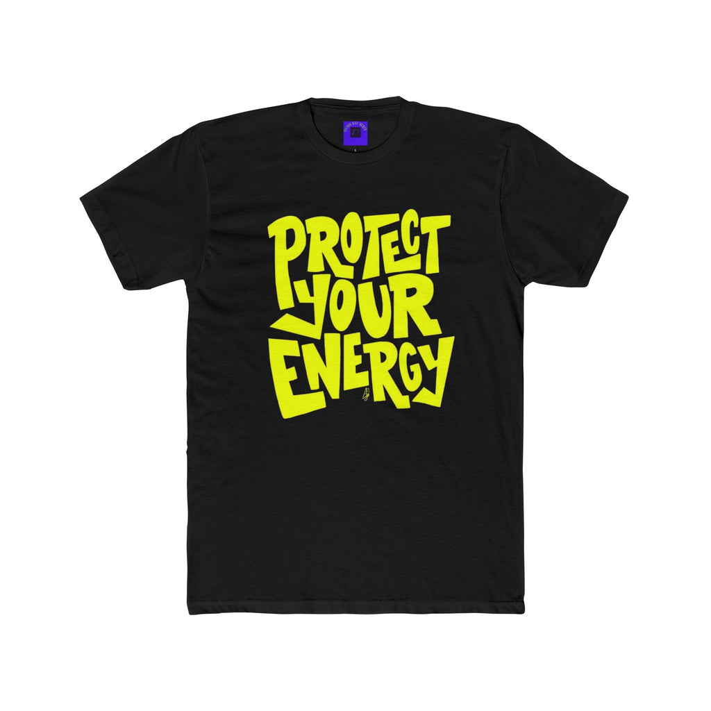 Protect Your Energy T‑Shirt — Neon Yellow Graphic Tee