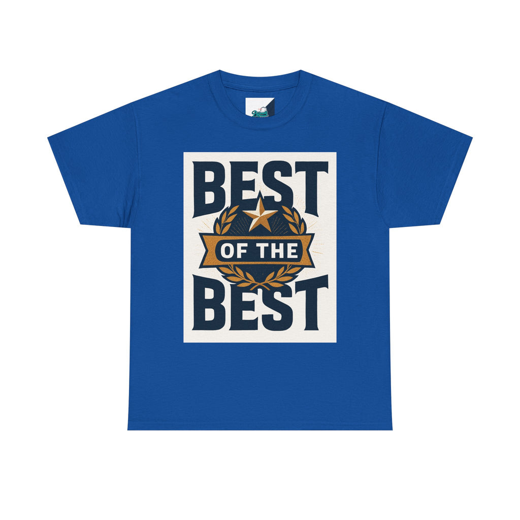 Best of the Best Unisex Heavy Cotton Tee, Casual T-Shirt, Gift for Him, Everyday Wear, Sports Fan Apparel, Birthday Gift