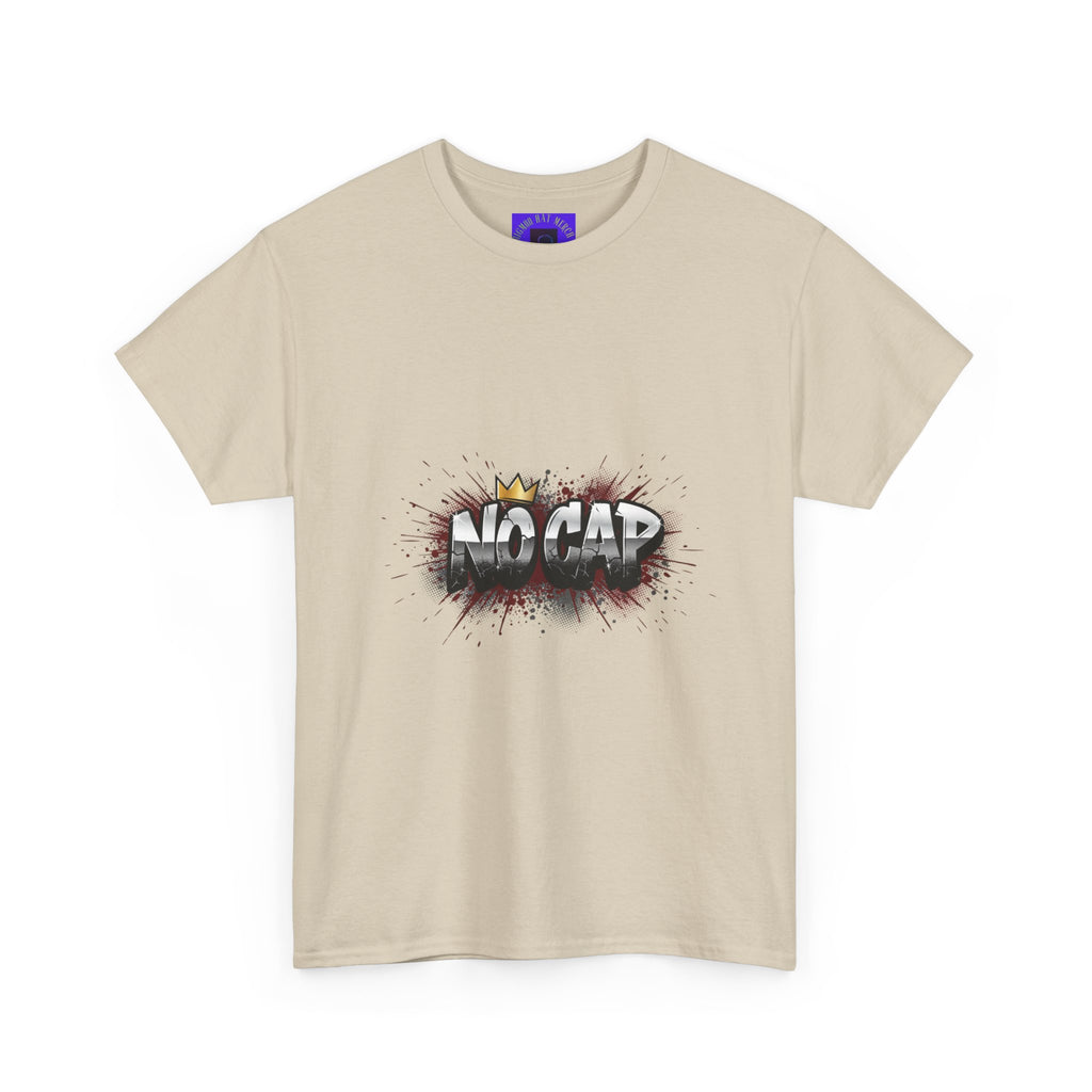 No Cap T-Shirt — Urban Graffiti Streetwear Tee
