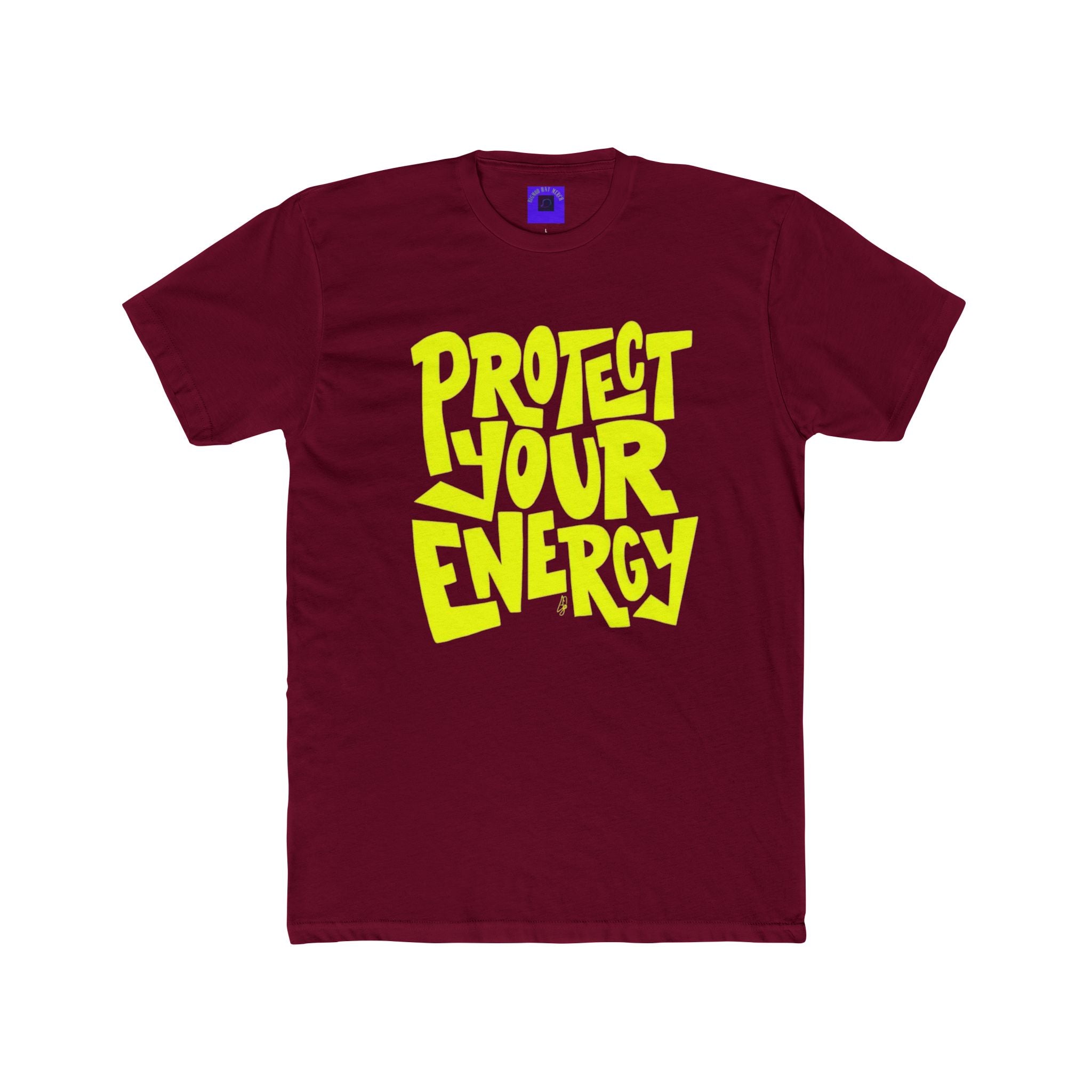 Protect Your Energy T‑Shirt — Neon Yellow Graphic Tee