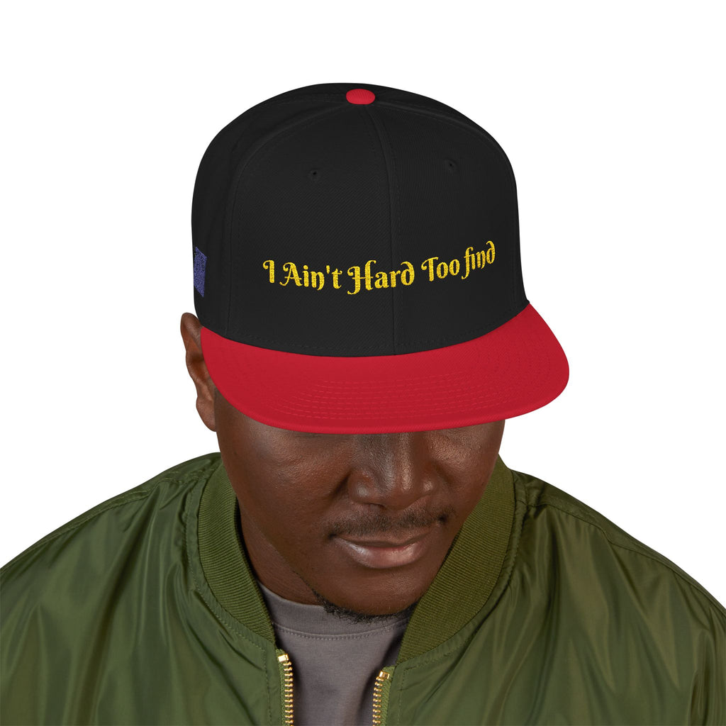Stylish Snapback Hat - 'Work Hard Too' Embroidered Cap, Casual Streetwear, Gifts for Him/Her, Sportswear, Summer Accessory