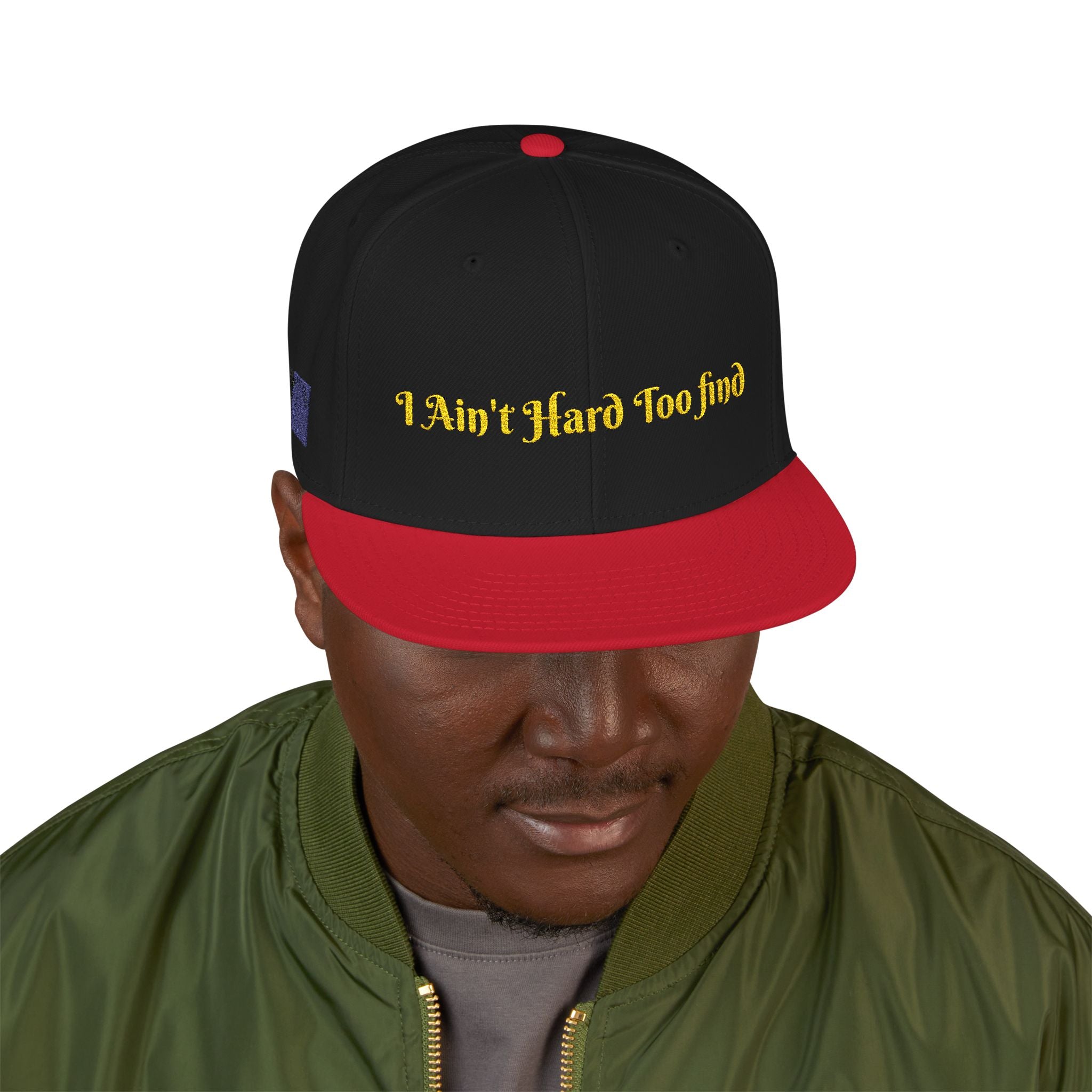 Stylish Snapback Hat - 'Work Hard Too' Embroidered Cap, Casual Streetwear, Gifts for Him/Her, Sportswear, Summer Accessory