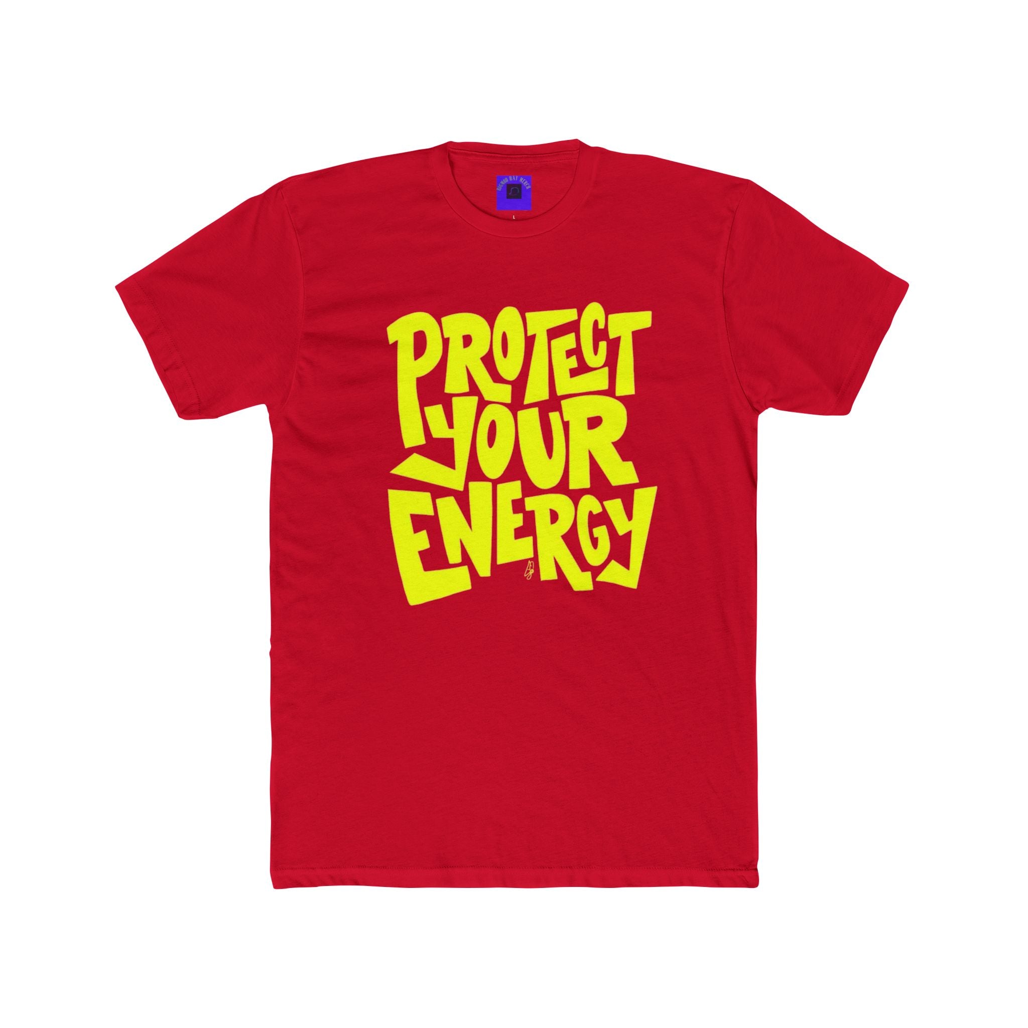 Protect Your Energy T‑Shirt — Neon Yellow Graphic Tee