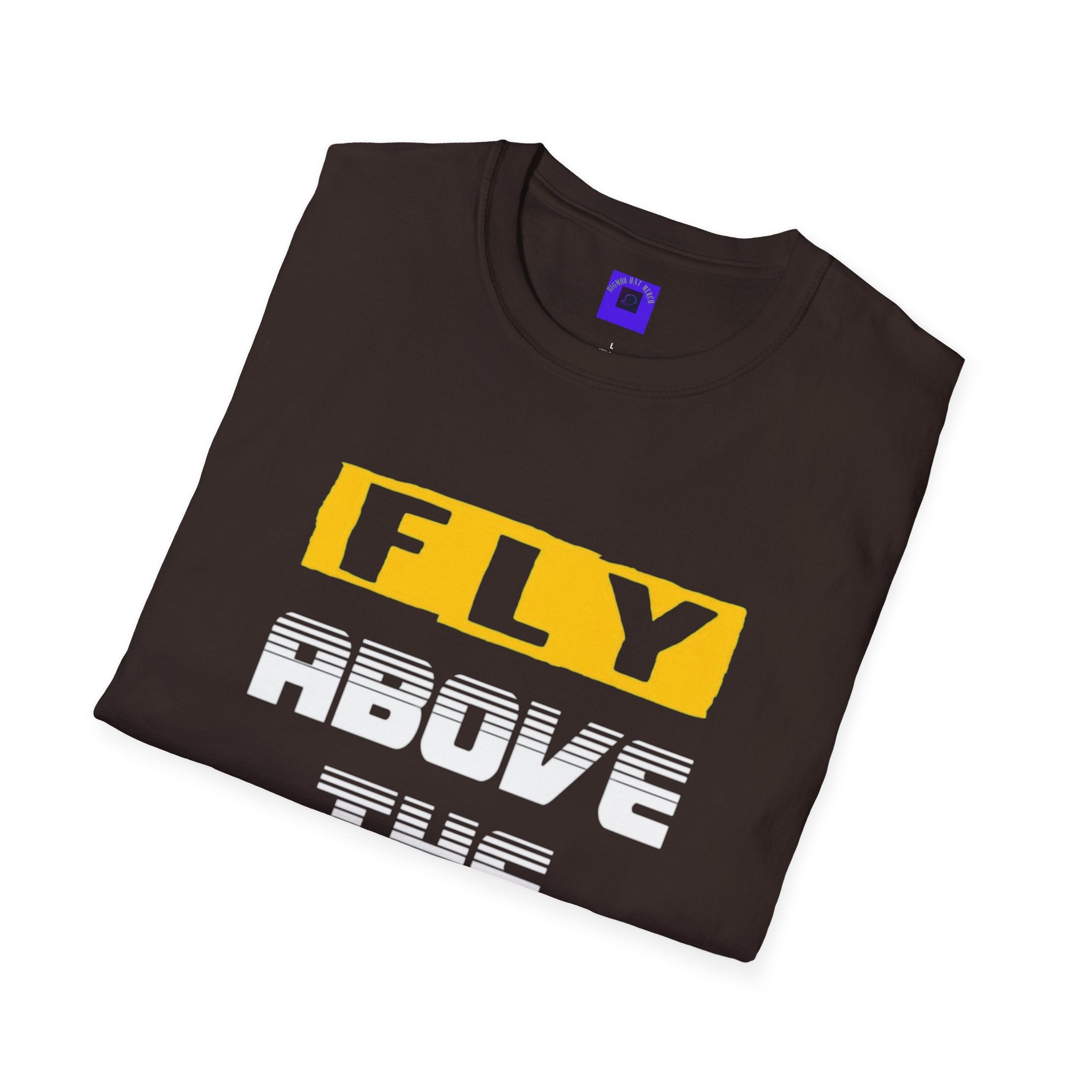 Fly Negativity T-Shirt — Positive Vibes Graphic Tee