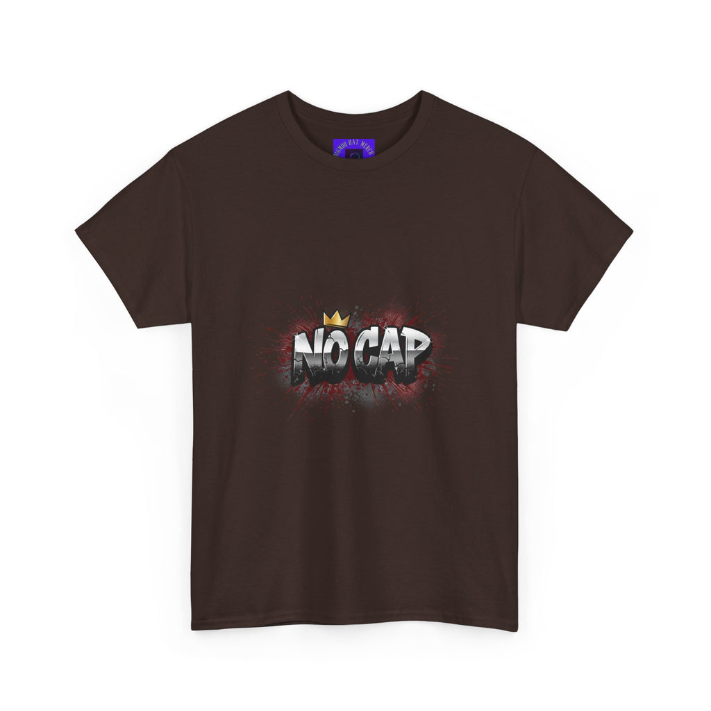 No Cap T-Shirt — Urban Graffiti Streetwear Tee
